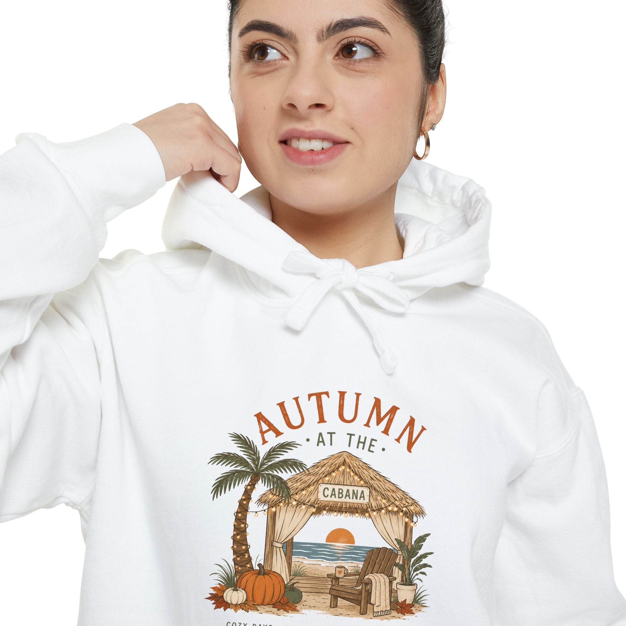 Autumn at the Cabana – Comfort Colors® Hoodie