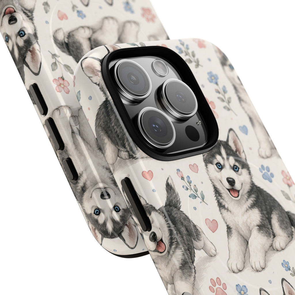 Talk Husky to Me- Tough Magnetic Phone Case