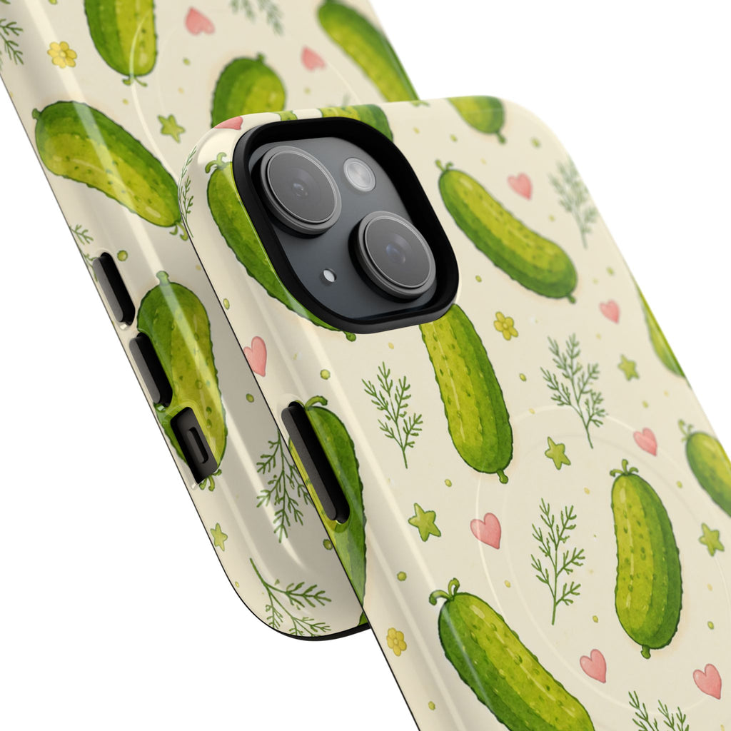 Pretty in Pickles- Tough Magnetic Phone Case