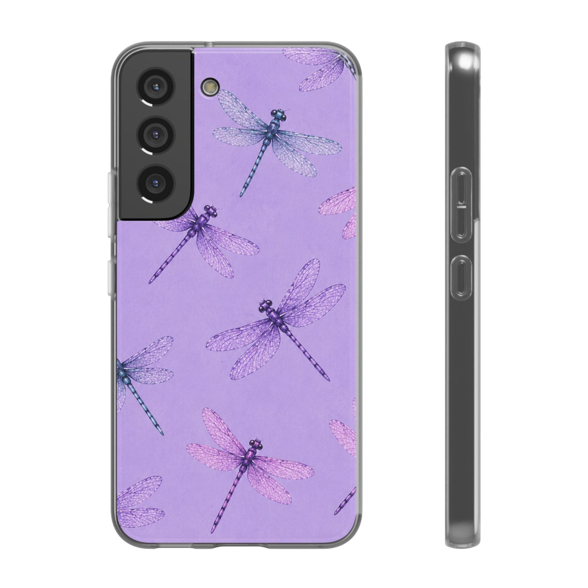 Lavender Dragonfly Dreams-Flexi iPhone & Samsung Phone Case
