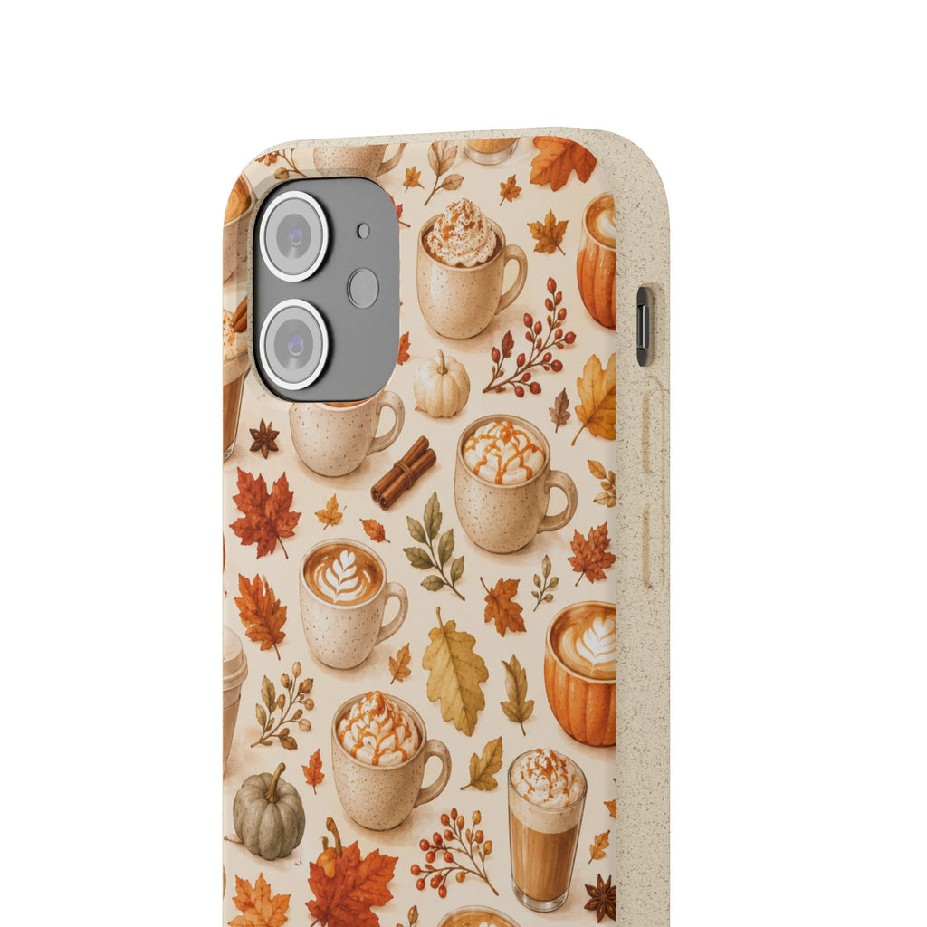 Fall in Love Latte- Eco-Friendly Biodegradable Phone Case