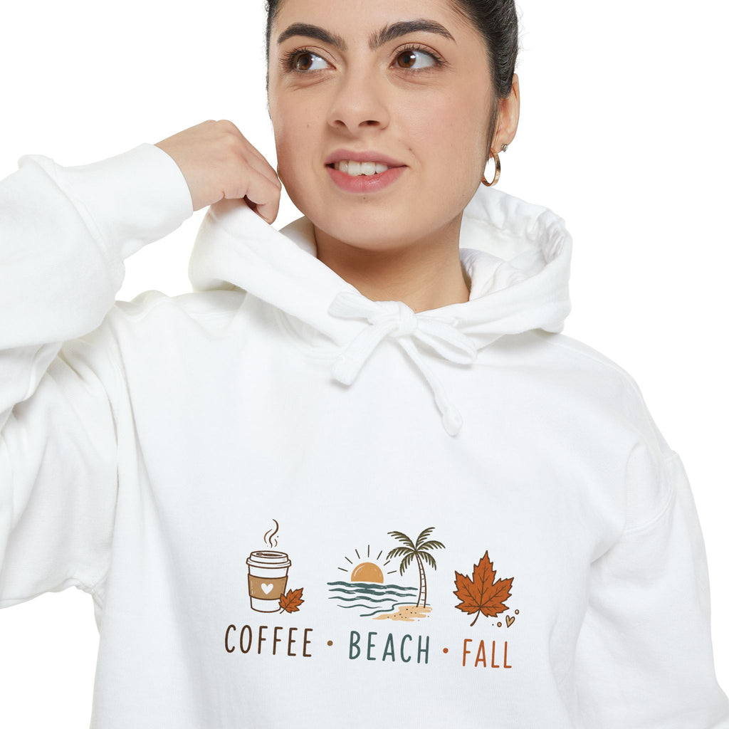 Coffee • Beach • Fall – Comfort Colors® Hoodie