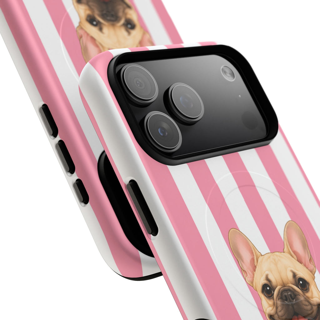 Ooh La La , Cabana Frenchie- Tough Magnetic Phone Case