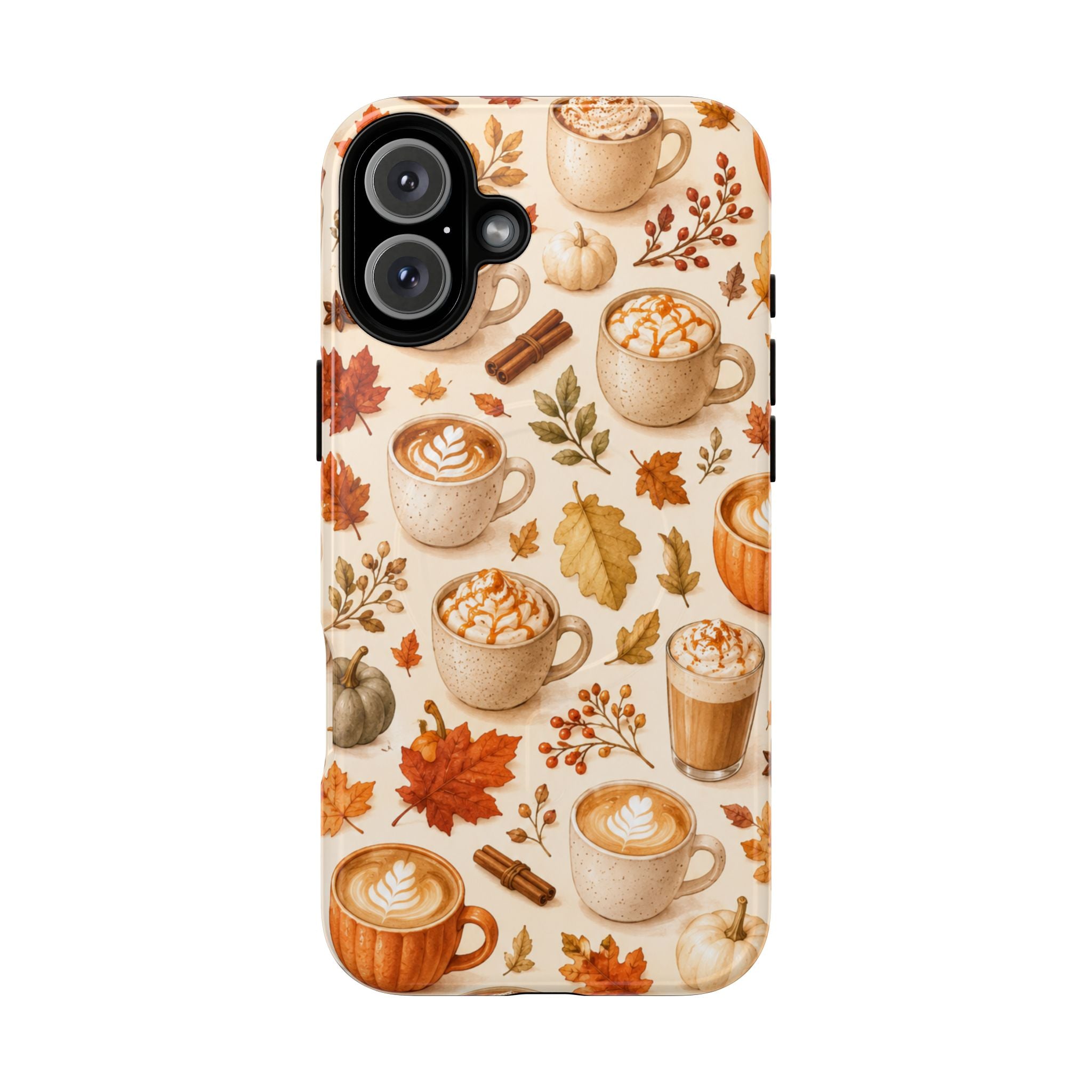 Fall in Love Latte-Tough Magnetic Phone Case