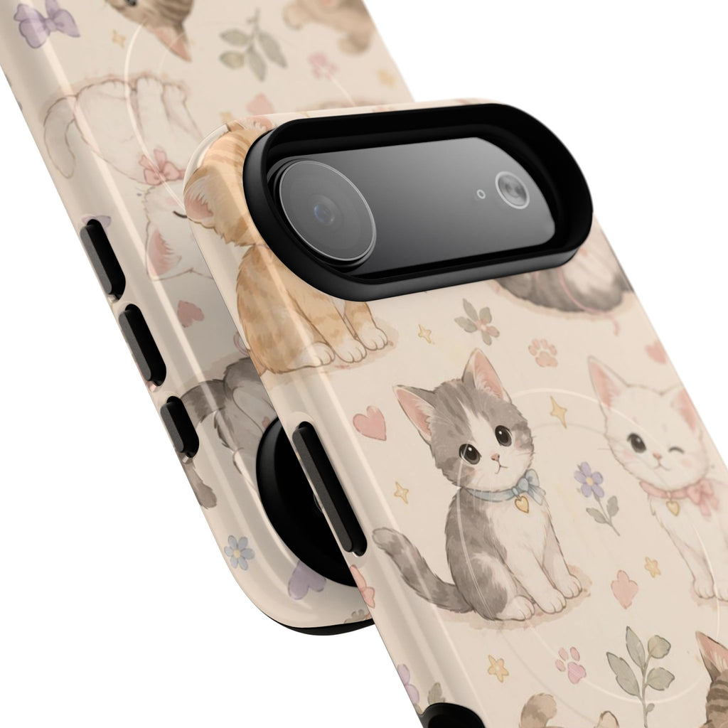 Kitten Cabana Club -Tough Magnetic Phone Case