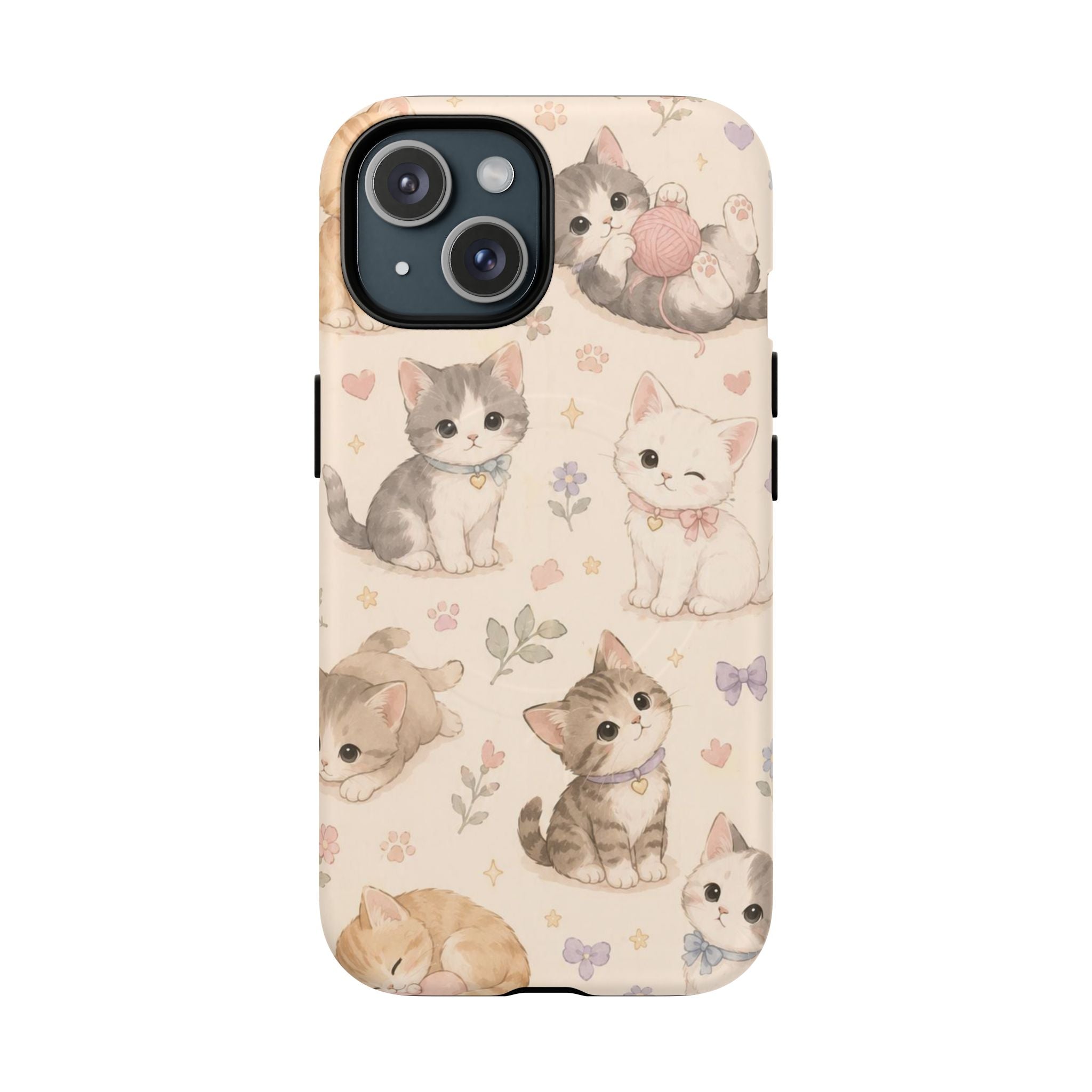 Kitten Cabana Club -Tough Magnetic Phone Case