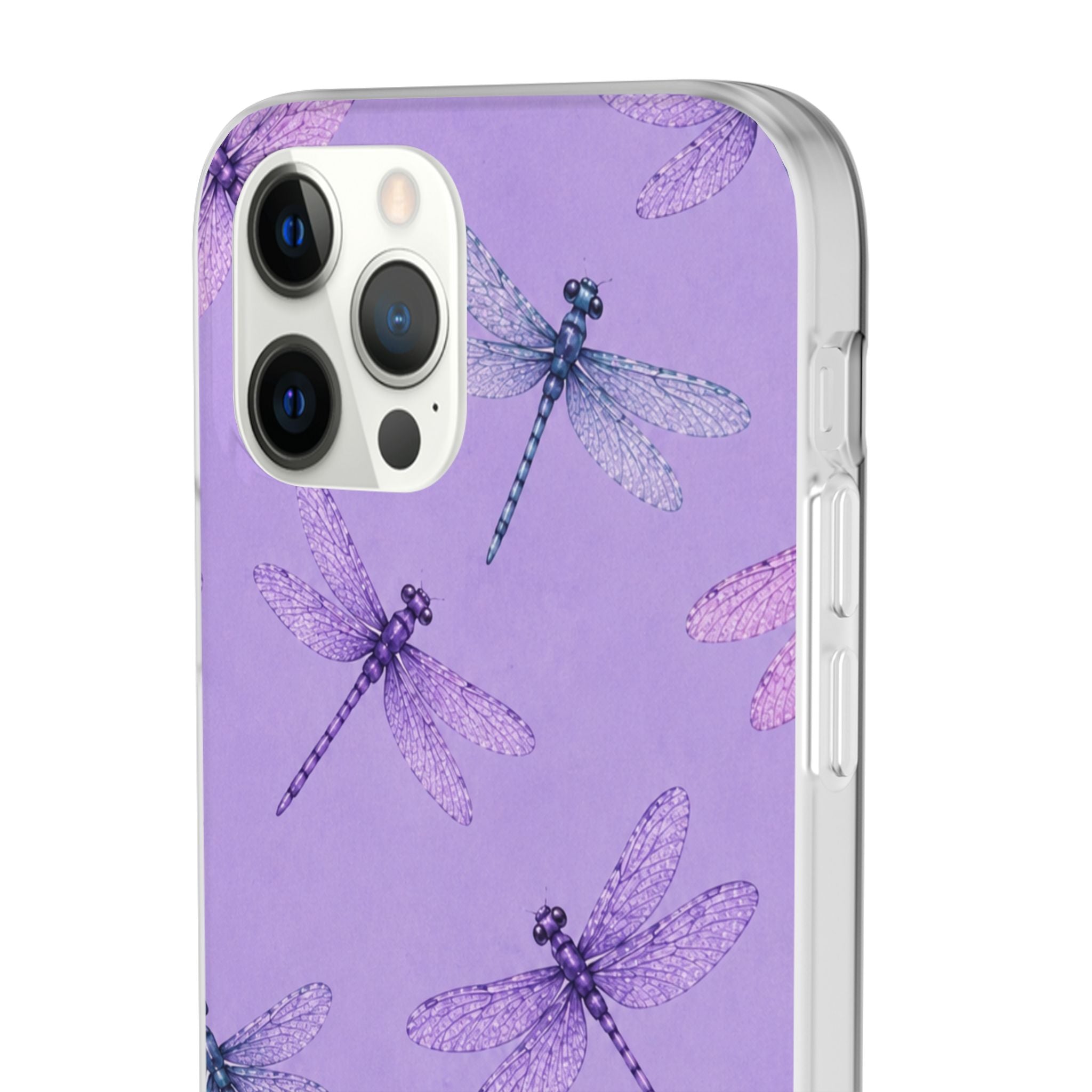 Lavender Dragonfly Dreams-Flexi iPhone & Samsung Phone Case