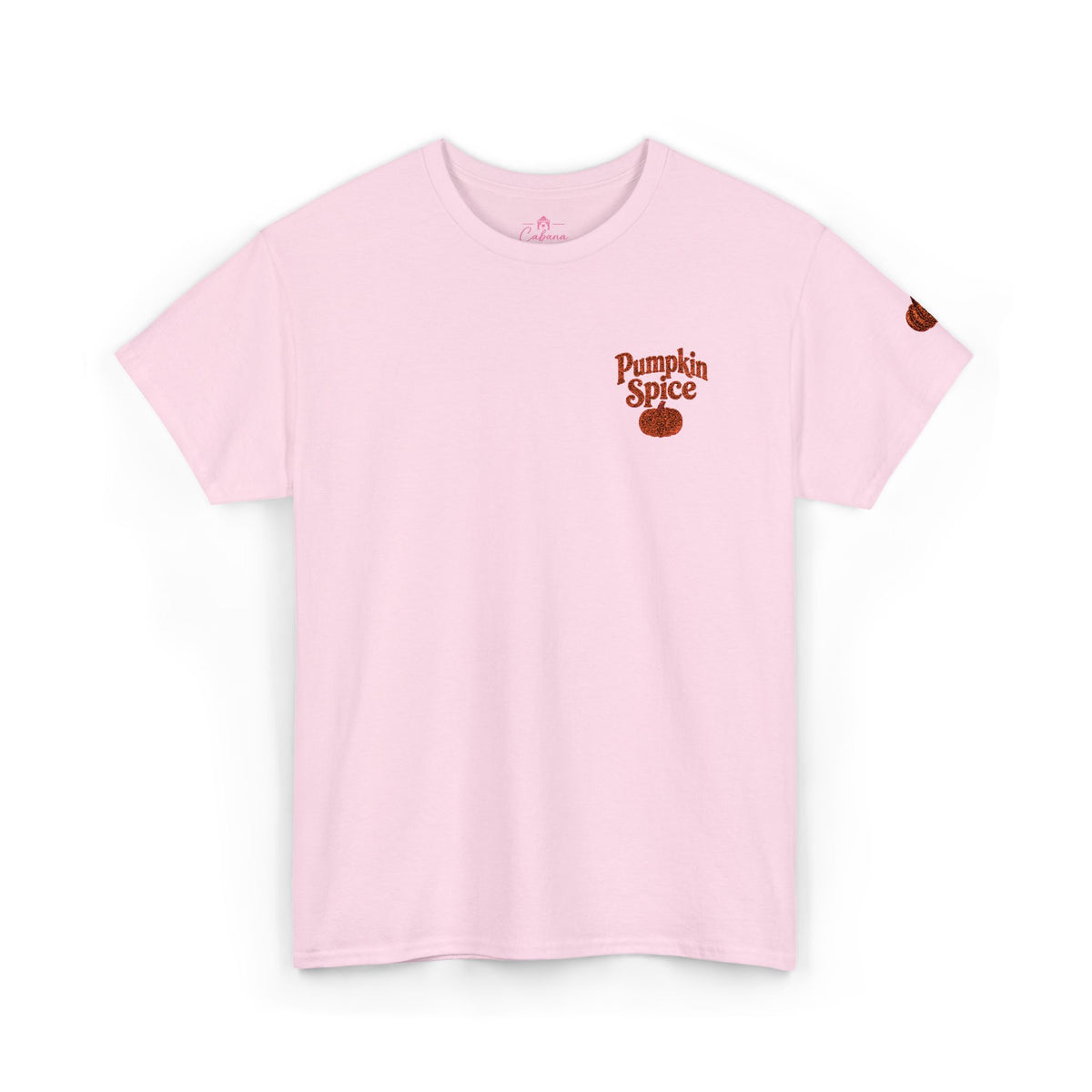 Pumpkin Spice Embroidered T-Shirt