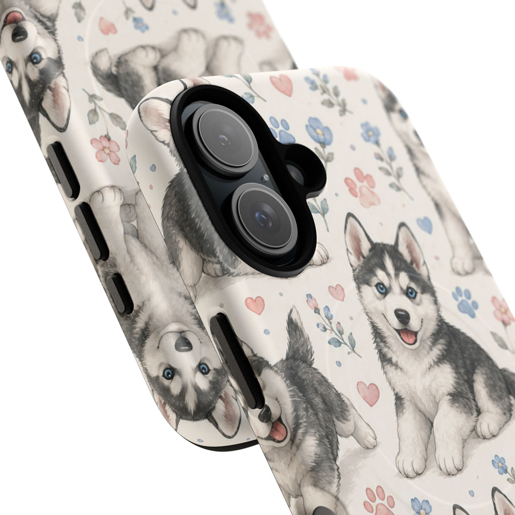 Talk Husky to Me- Tough Magnetic Phone Case