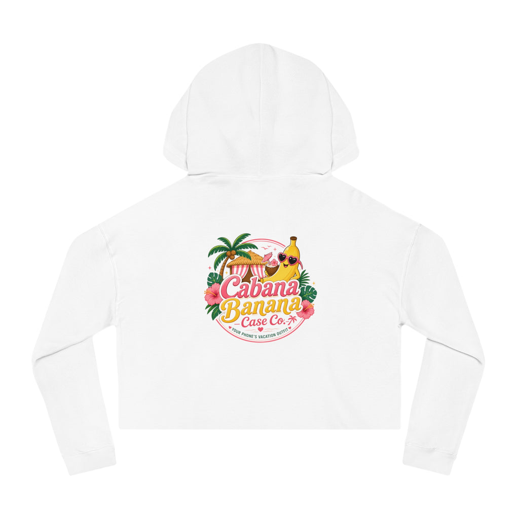 Cabana Banana Cropped Hoodie