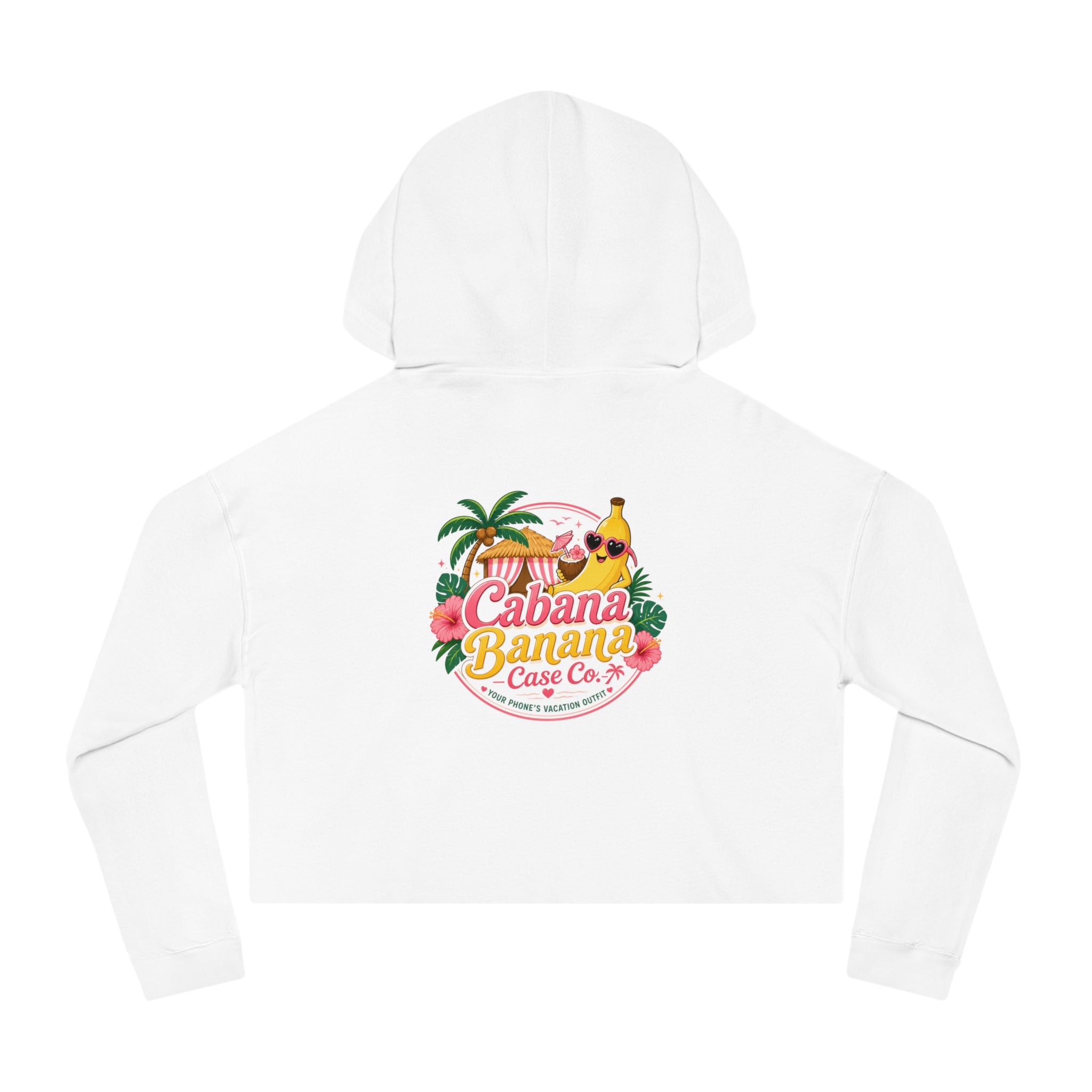 Cabana Banana Cropped Hoodie