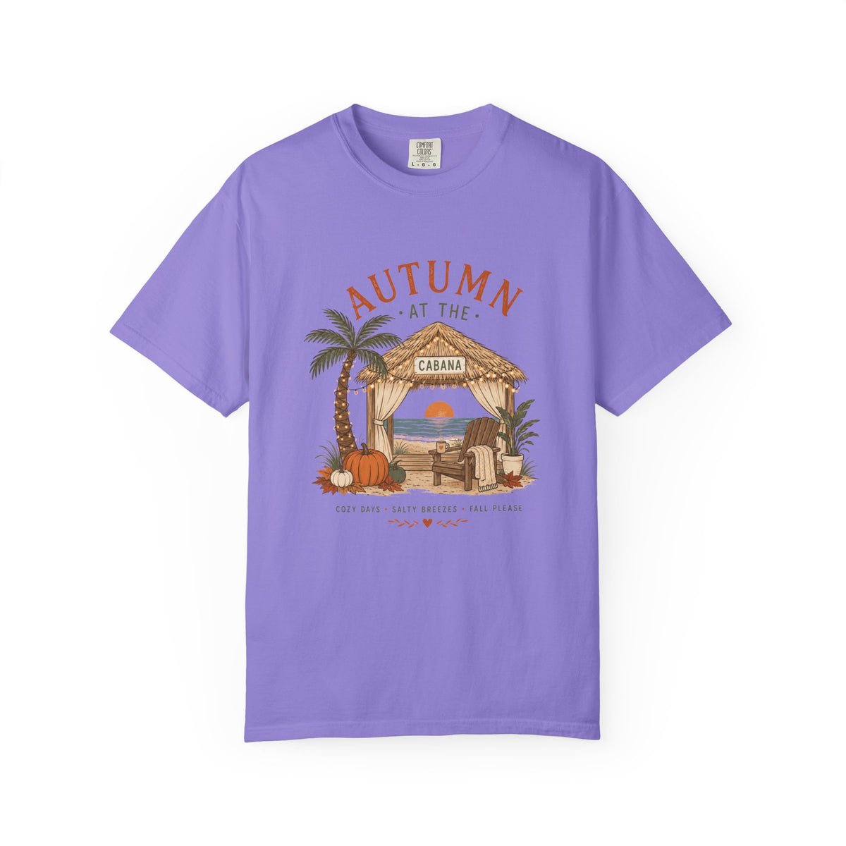 Autumn at the Cabana – Comfort Colors® Tee