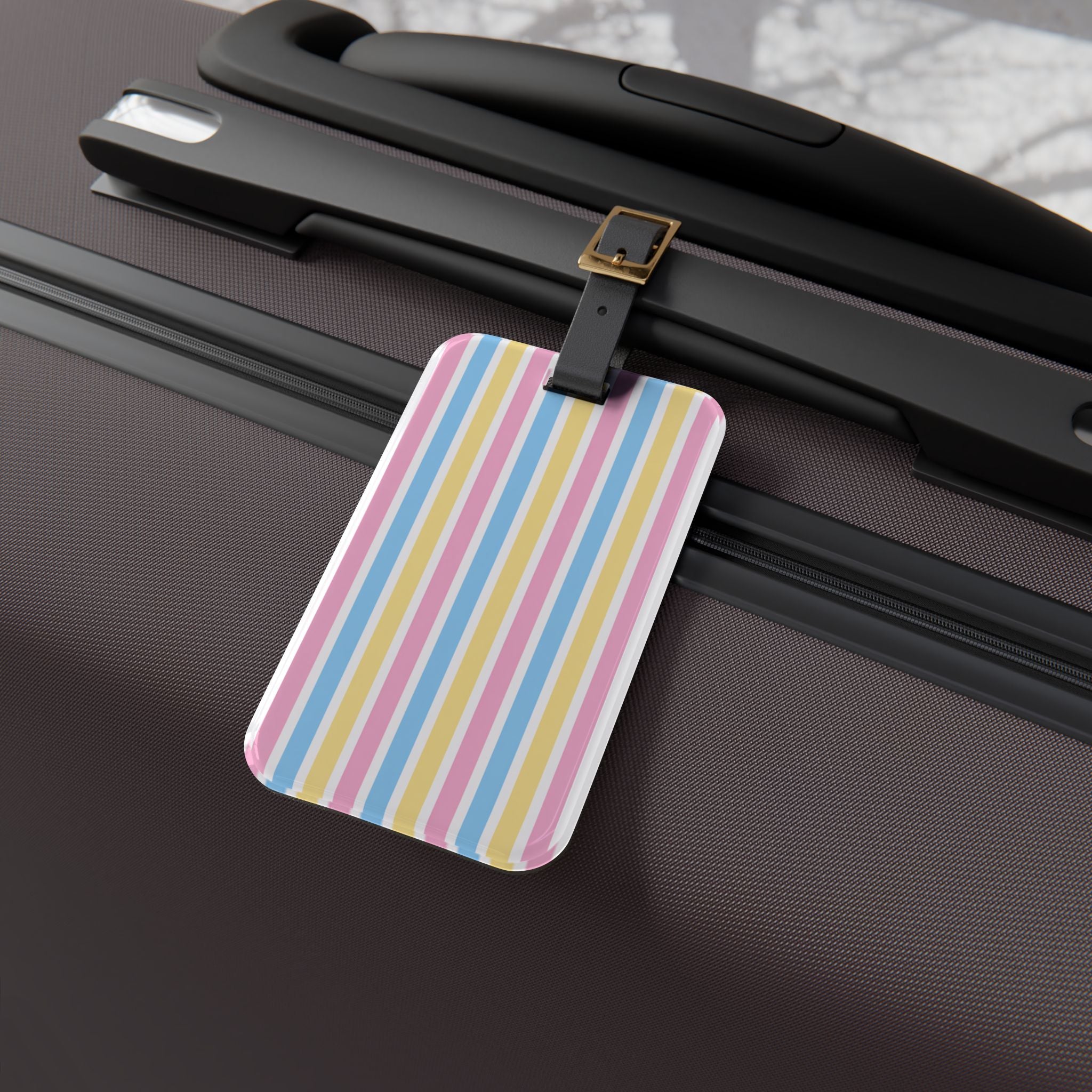 Cotton Candy Cabana- Luggage Tag