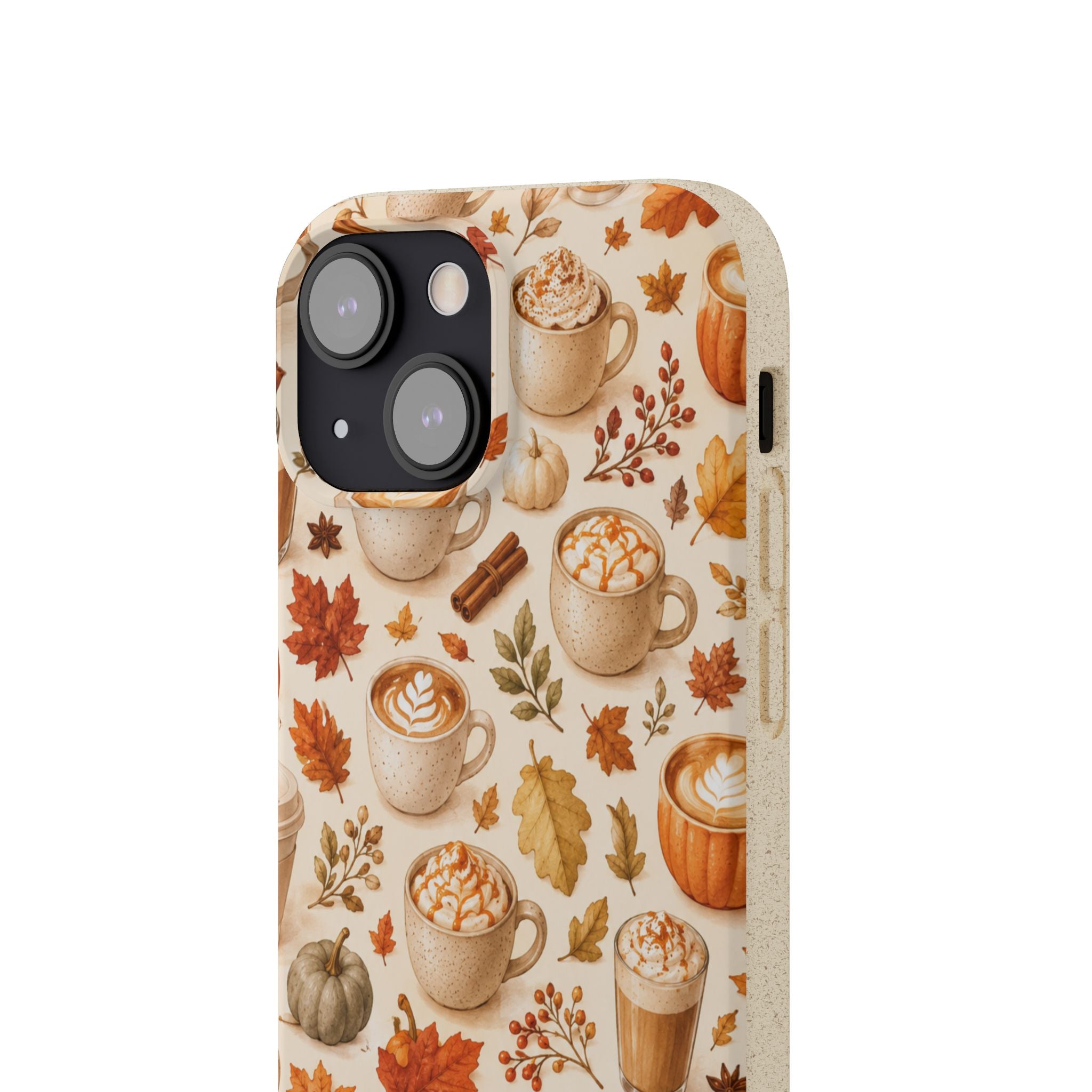 Fall in Love Latte- Eco-Friendly Biodegradable Phone Case