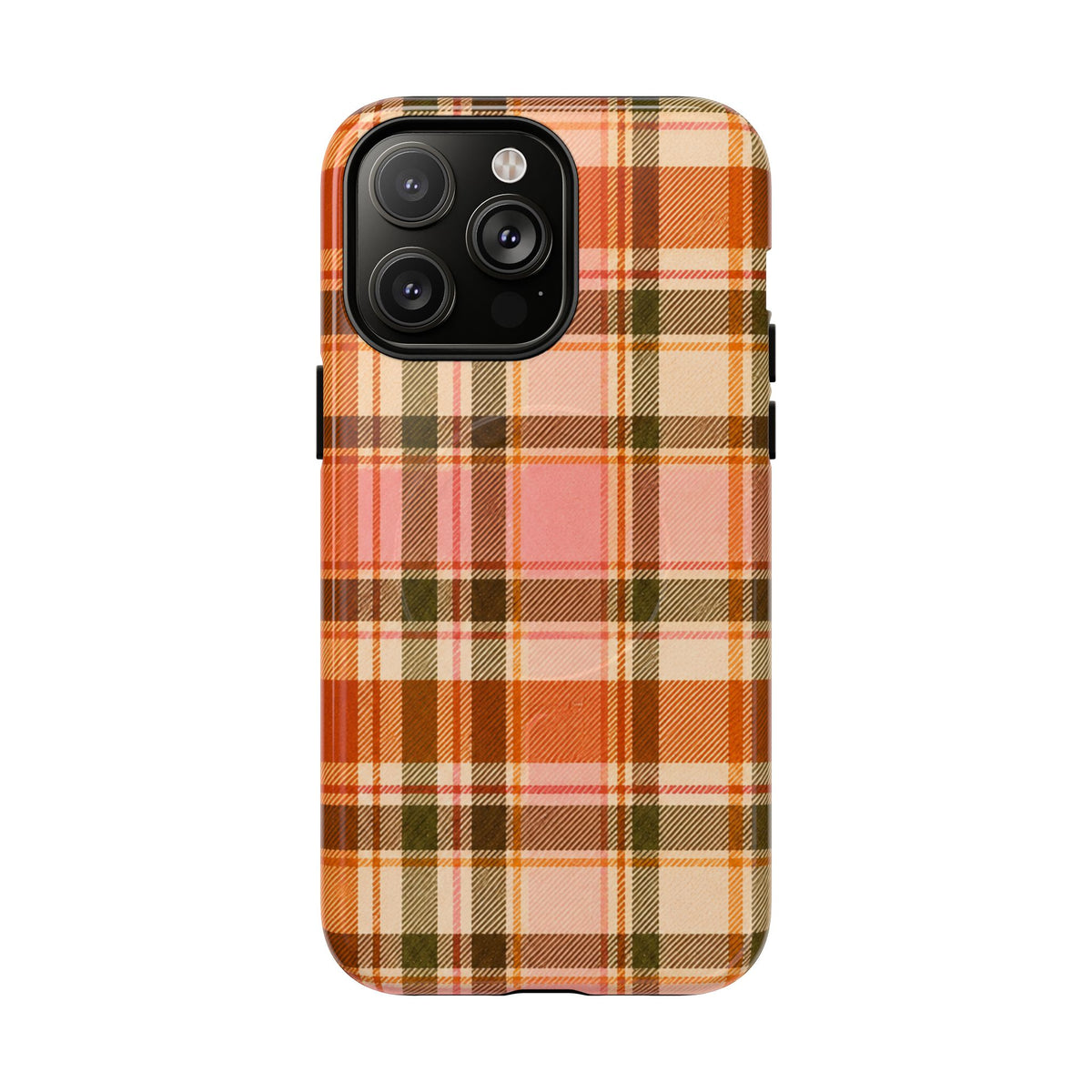 Hello Fall Plaid -Tough Magnetic Phone Case