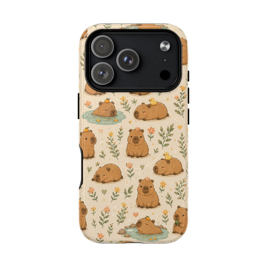 Beach Please, I'm a Capy -Tough Magnetic Phone Case