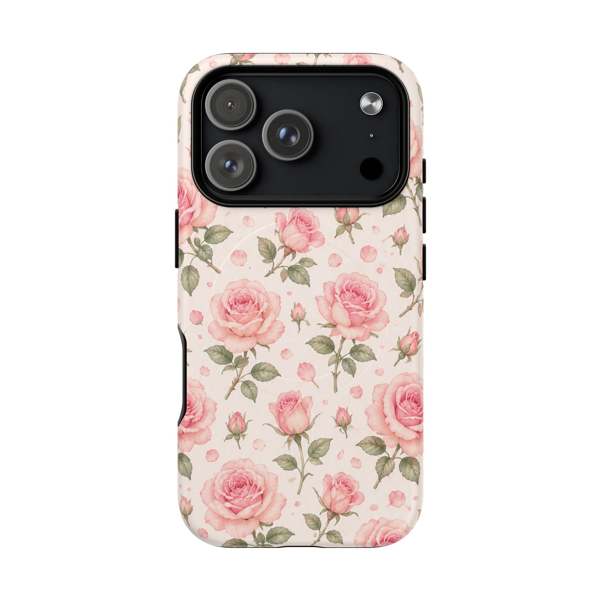 Pink Petals & Paradise- Tough Magnetic Phone Case