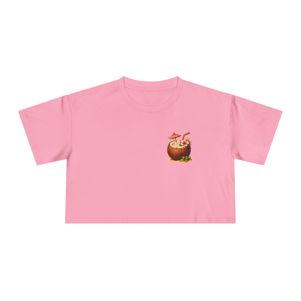 Cabana Cowgirl Crop Tee