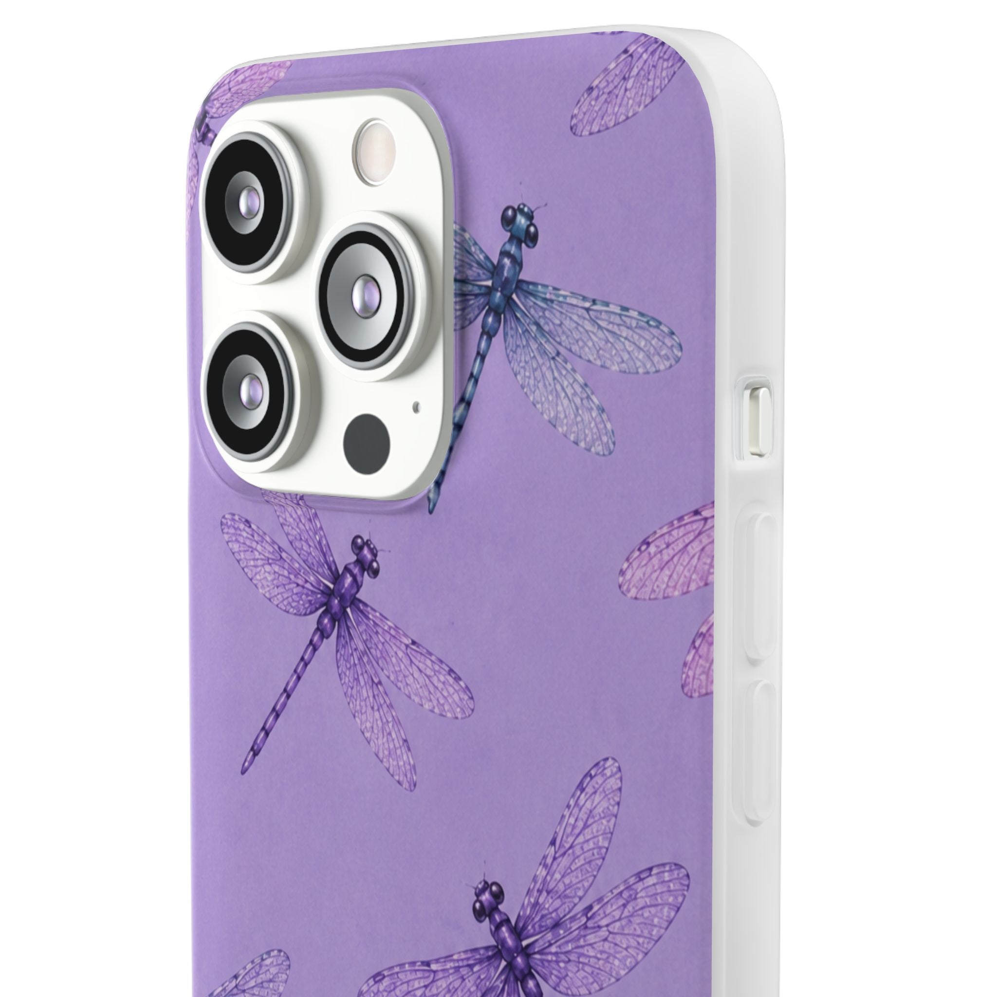 Lavender Dragonfly Dreams-Flexi iPhone & Samsung Phone Case