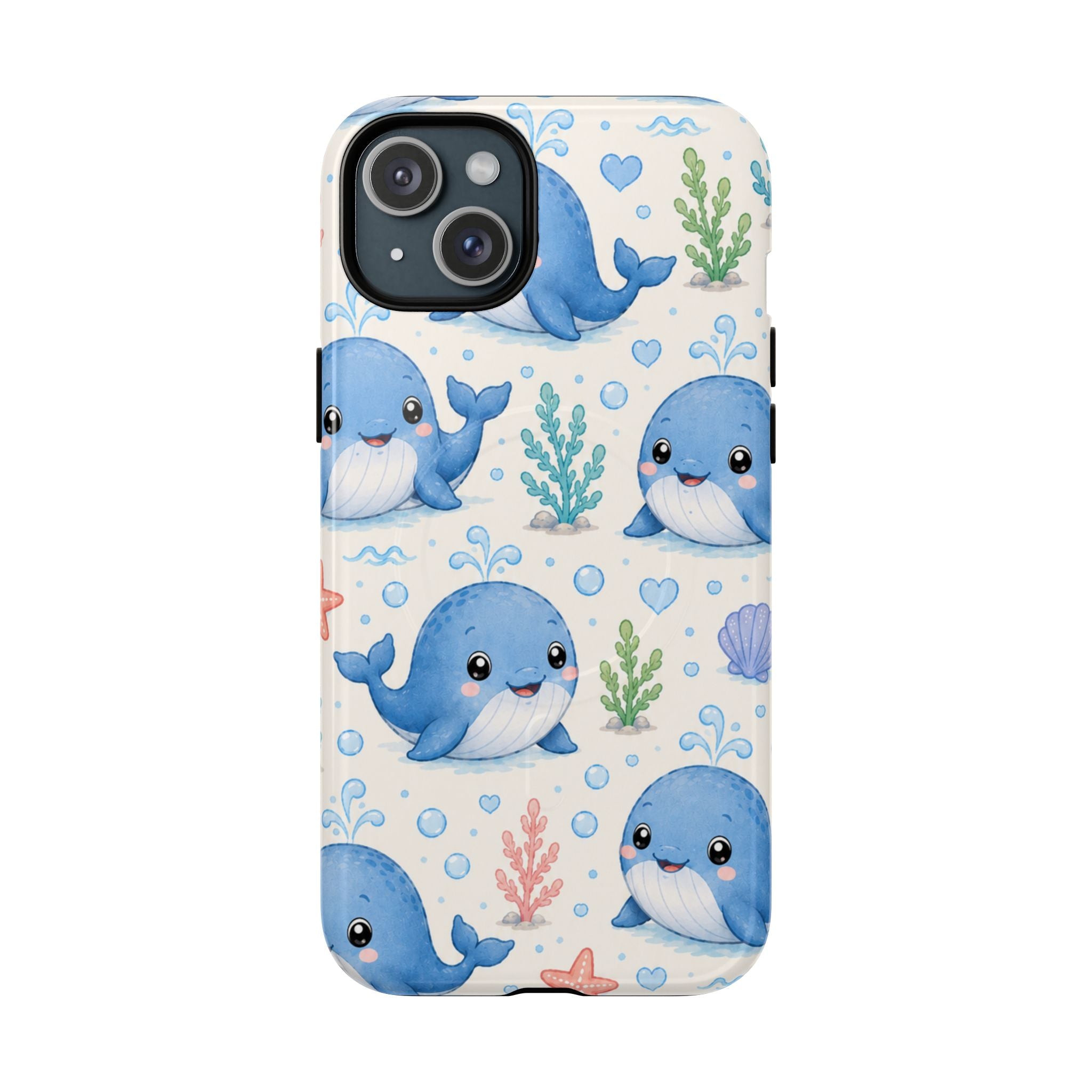 Whale Watching from the Cabana- Tough Magnetic Phone Case
