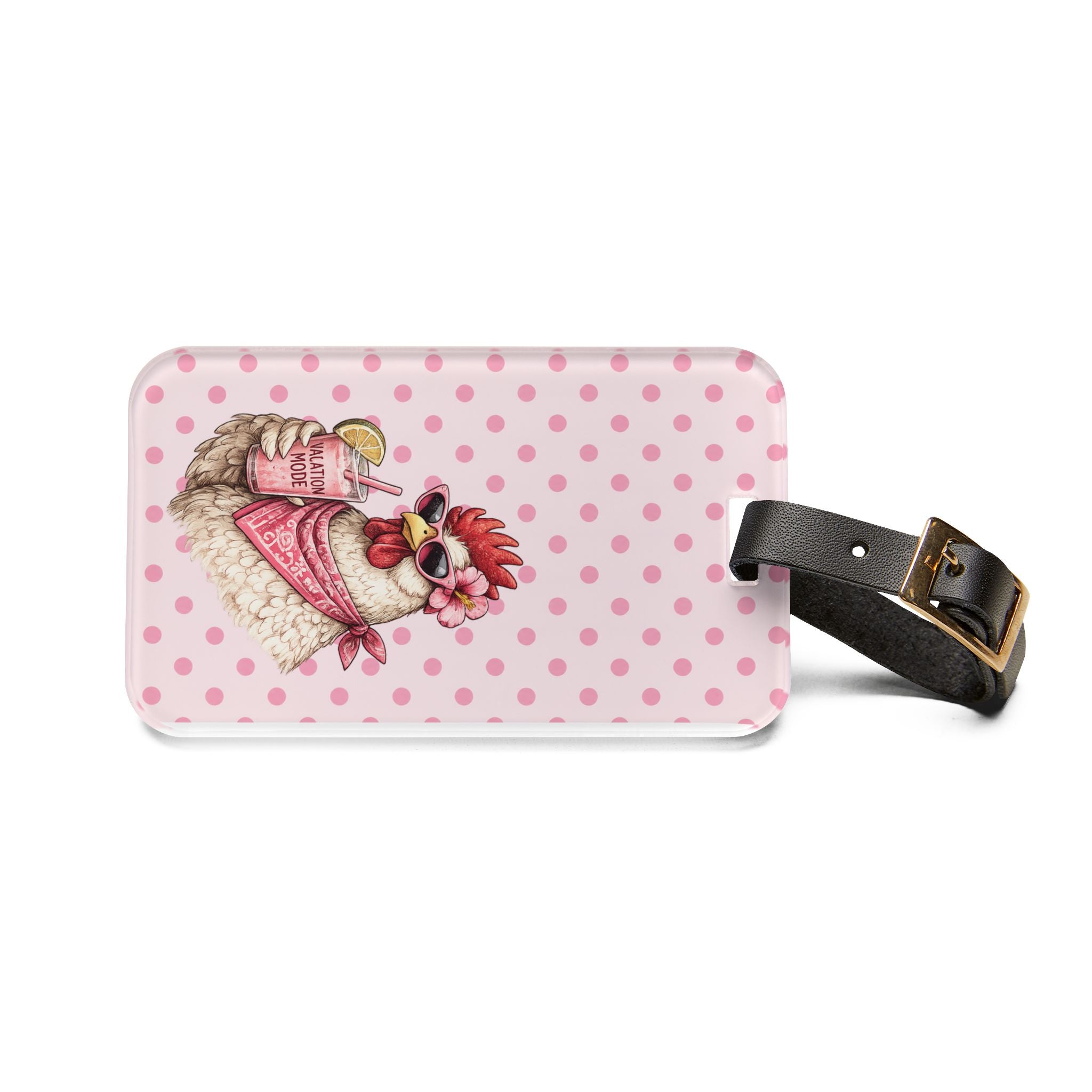 Key West Polka Party- Luggage Tag