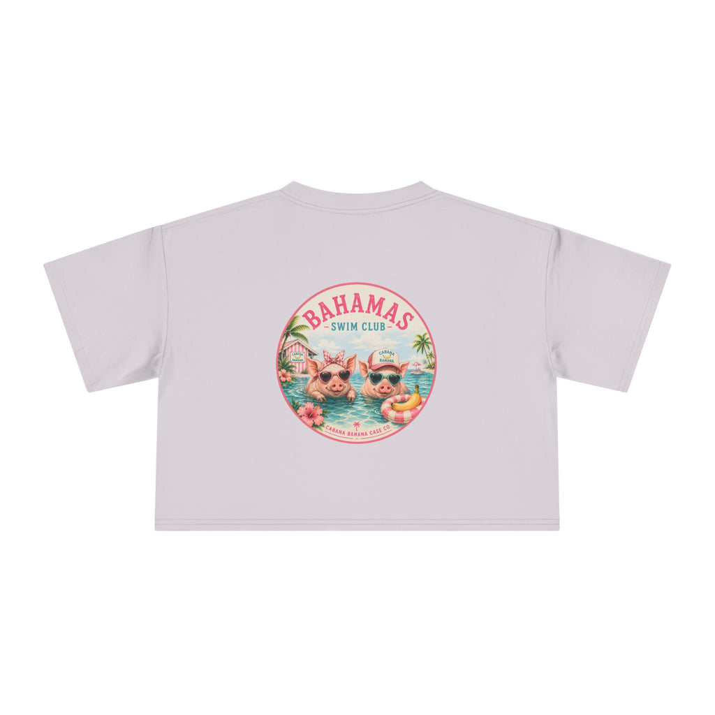 Bahamas Pig Swim Club – Crop Tee