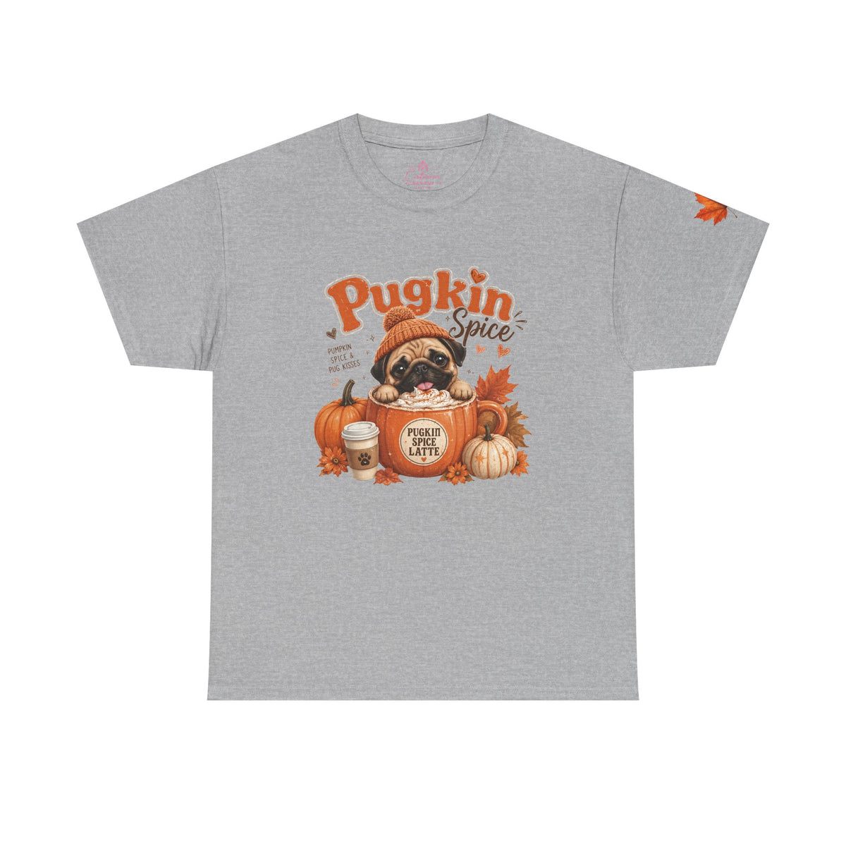 Pugkin Spice Pug – T-Shirt