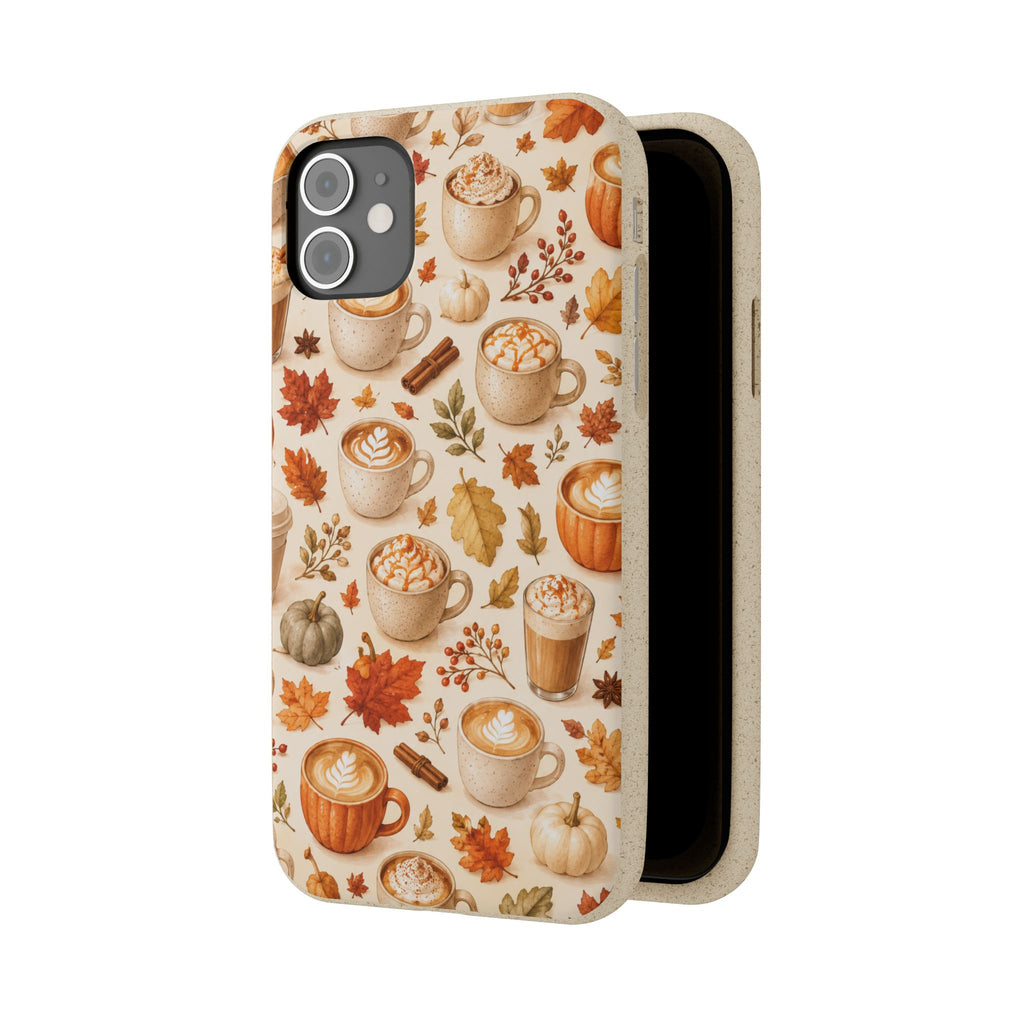 Fall in Love Latte- Eco-Friendly Biodegradable Phone Case
