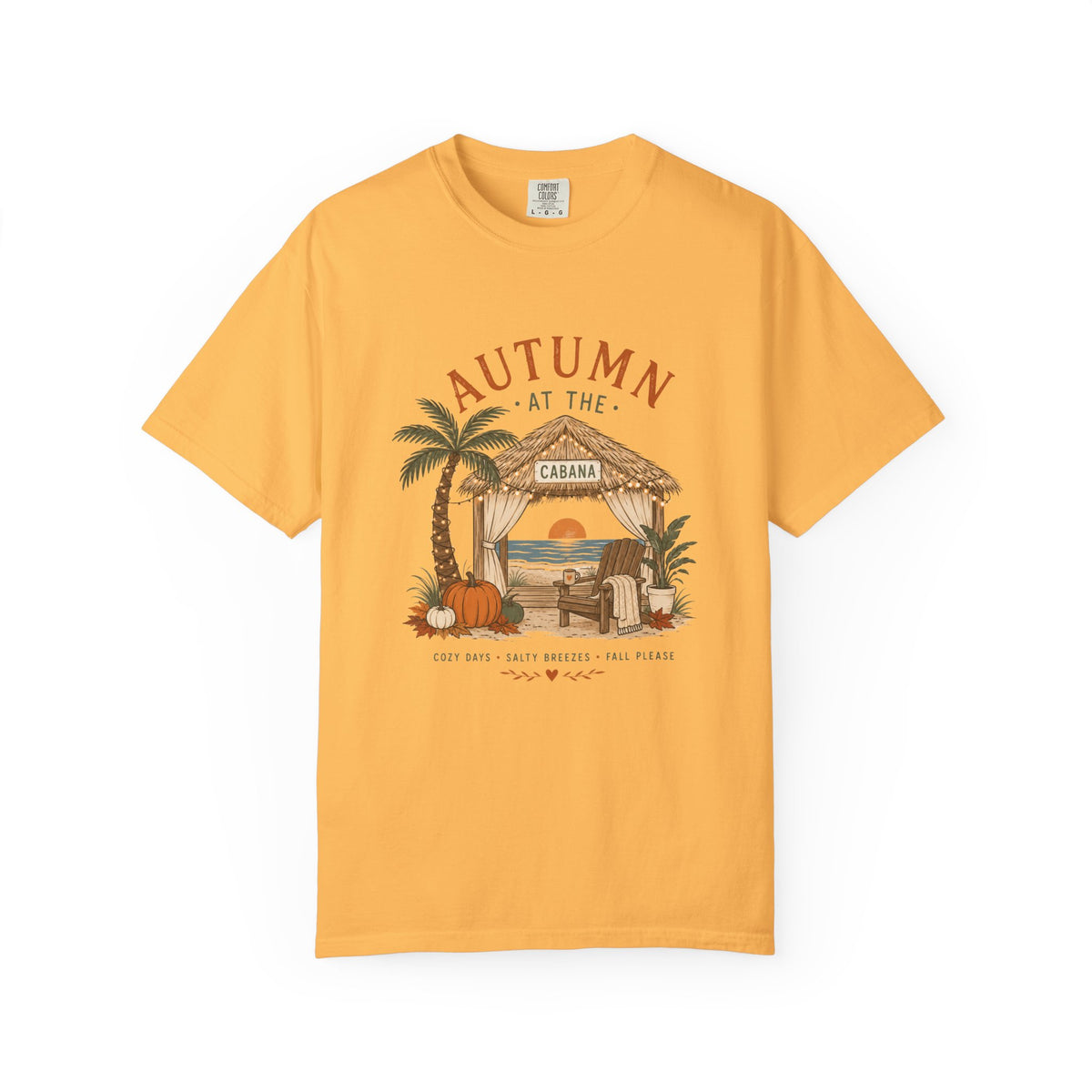 Autumn at the Cabana – Comfort Colors® Tee