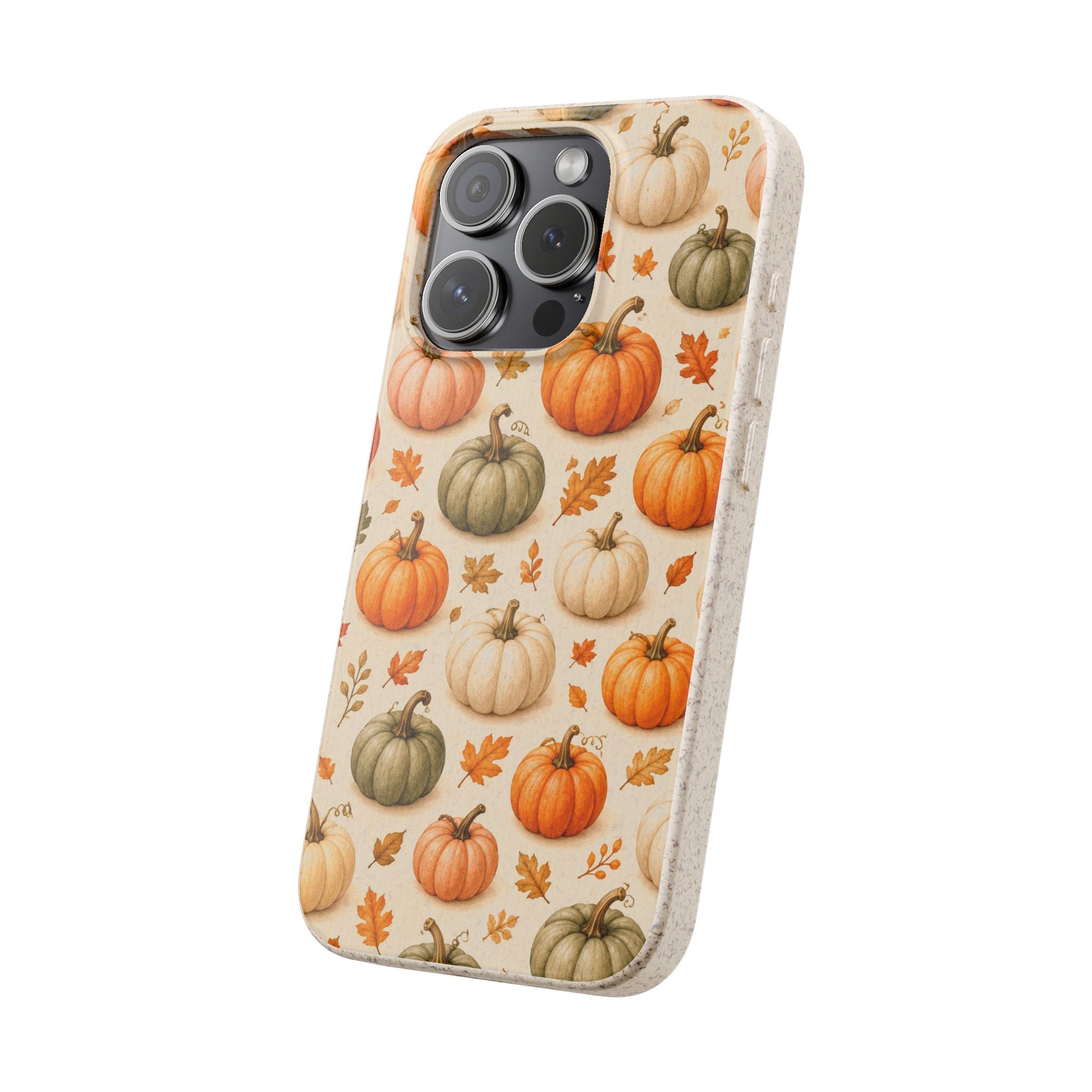 Cabana Pumpkin Patch -Eco-Friendly Biodegradable Phone Case