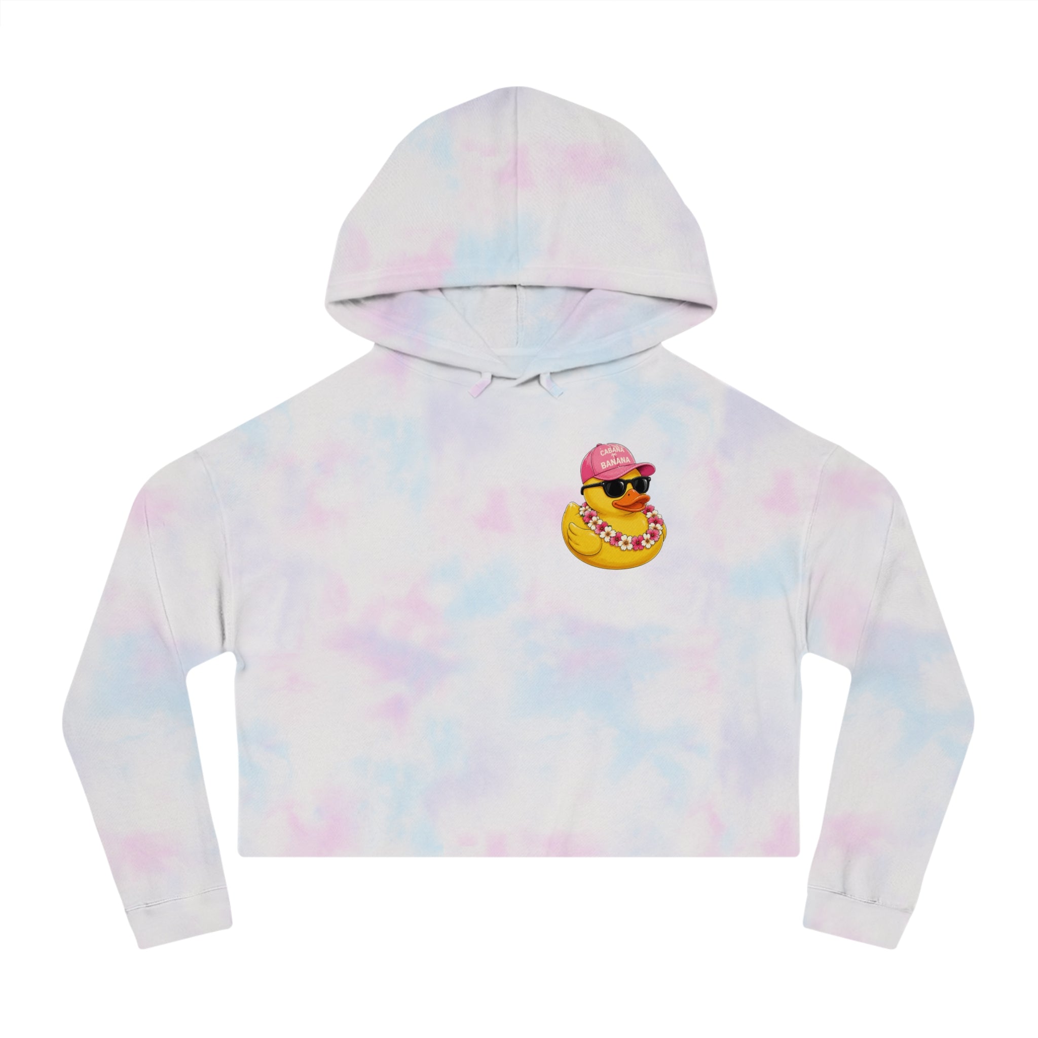 Ducking Out of Reality-Cropped Hoodie