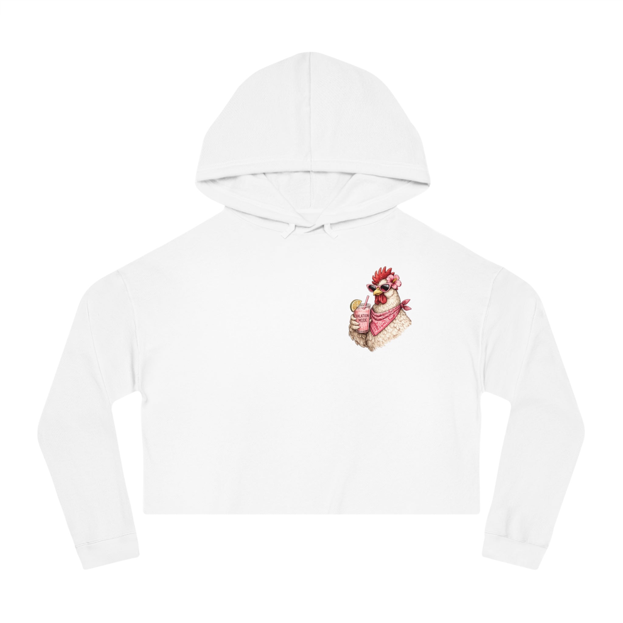 Mentally in Key West Cropped Hoodie