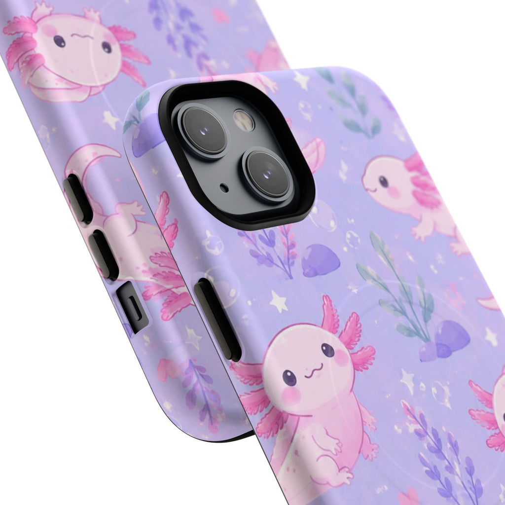 Axolotl Lotta Love -Tough Magnetic Phone Case
