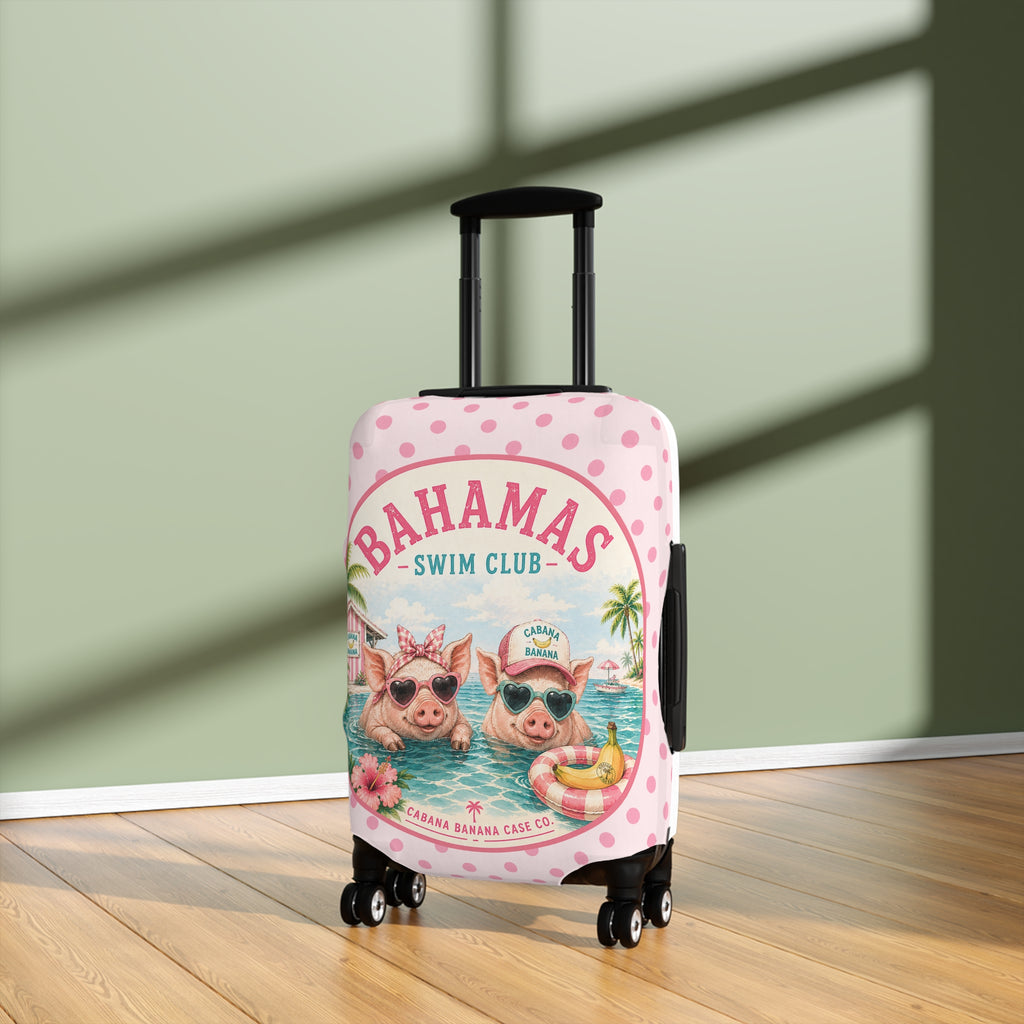 Bahamas Pig Swim Club- Luggage Protector