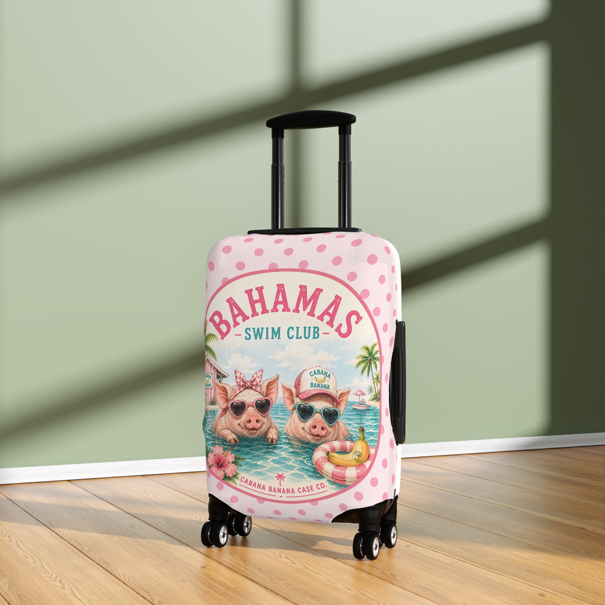 Bahamas Pig Swim Club- Luggage Protector