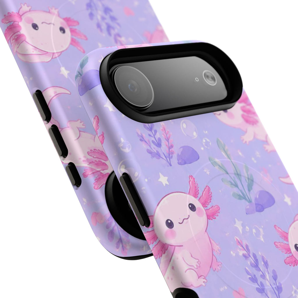 Axolotl Lotta Love -Tough Magnetic Phone Case