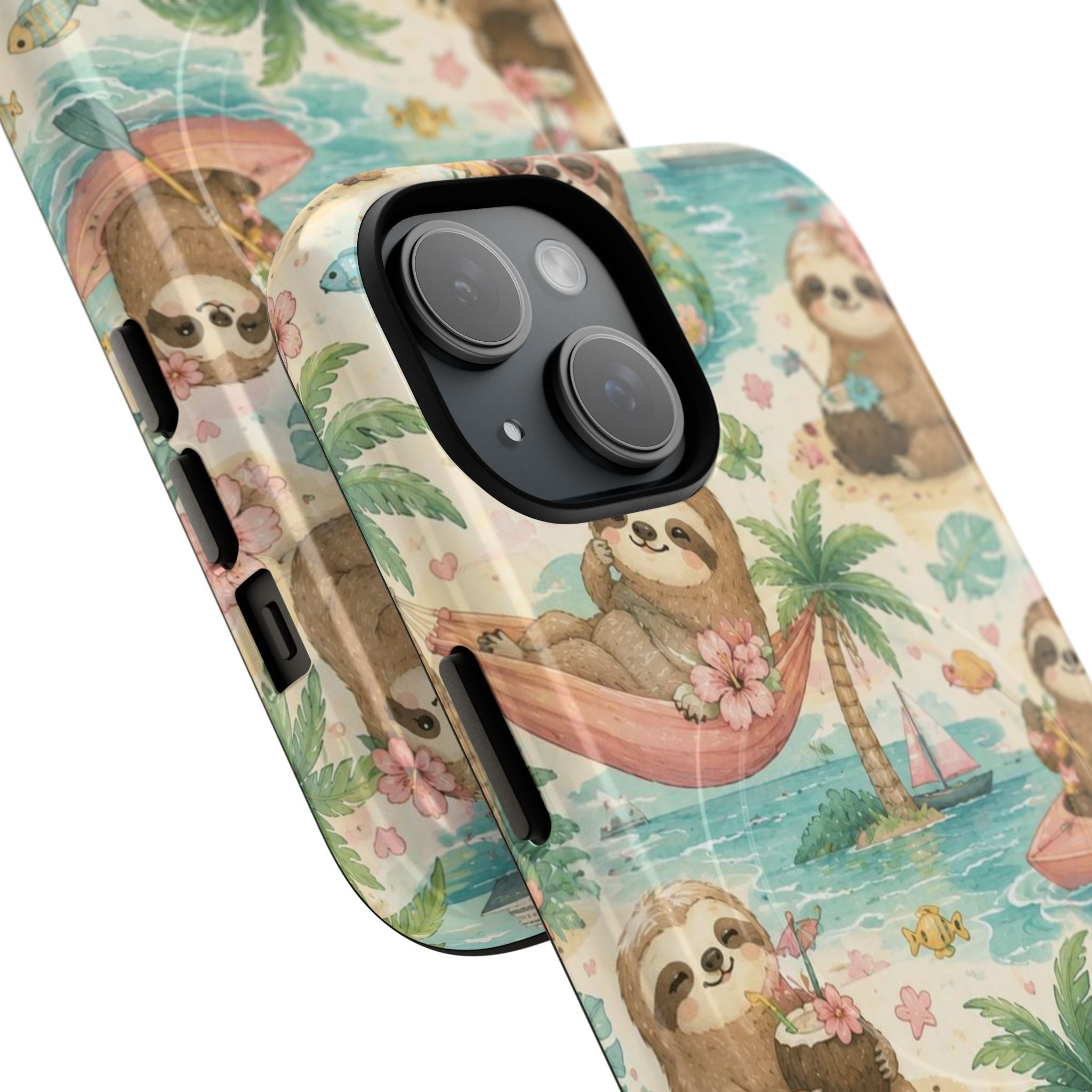 Hangin' In There, Babe- Tough Magnetic Phone Case