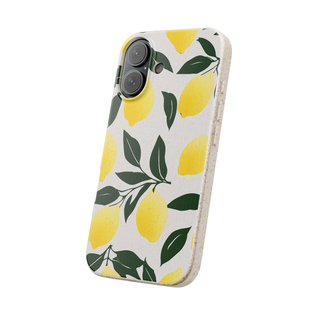 Lemon Escape - Eco-Friendly Biodegradable Phone Case