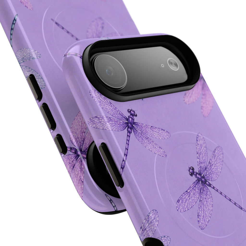 Lavender Dragonfly Dreams – Tough Magnetic Phone Case