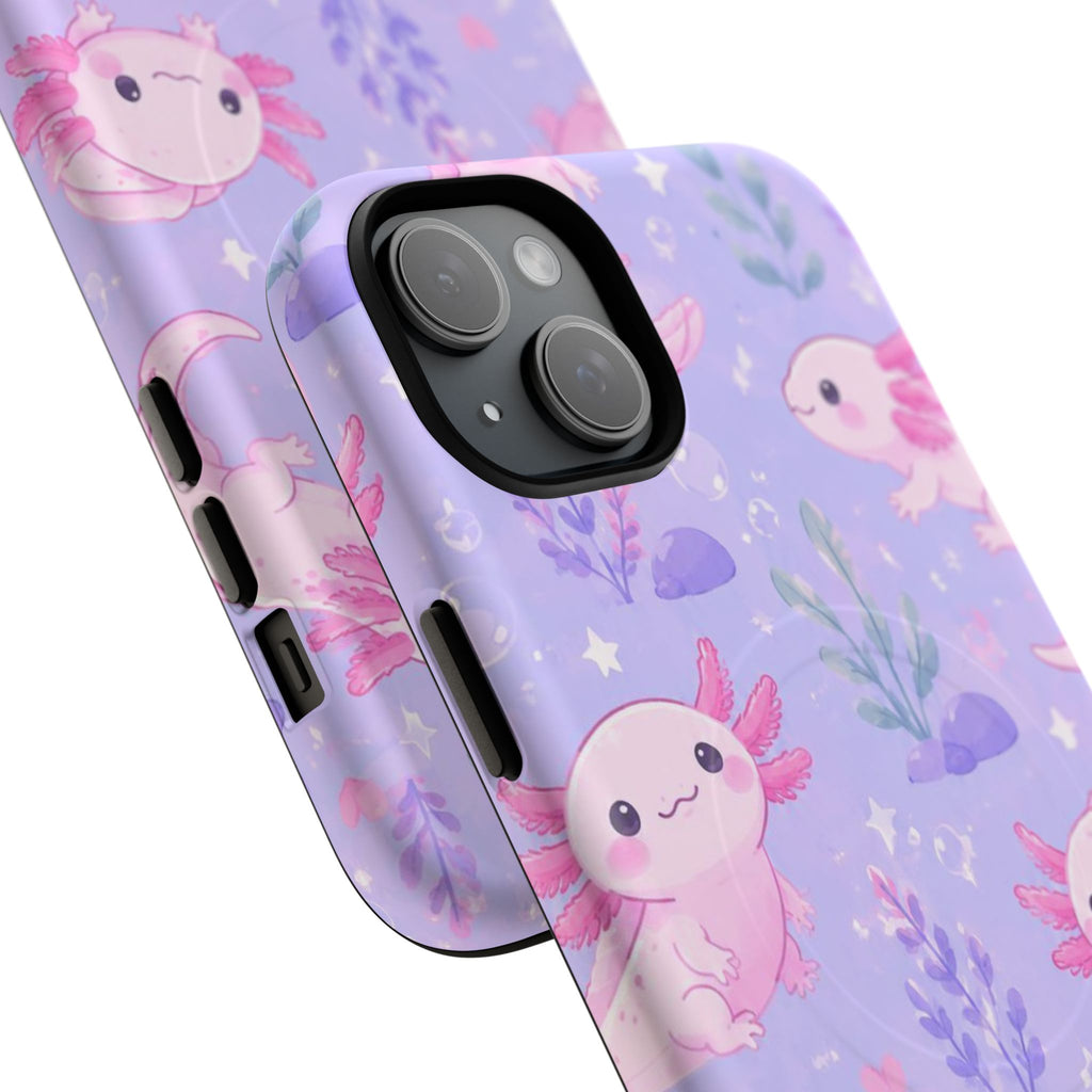 Axolotl Lotta Love -Tough Magnetic Phone Case