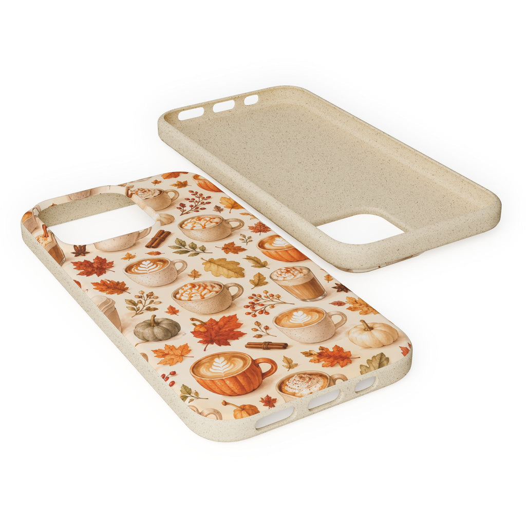 Fall in Love Latte- Eco-Friendly Biodegradable Phone Case