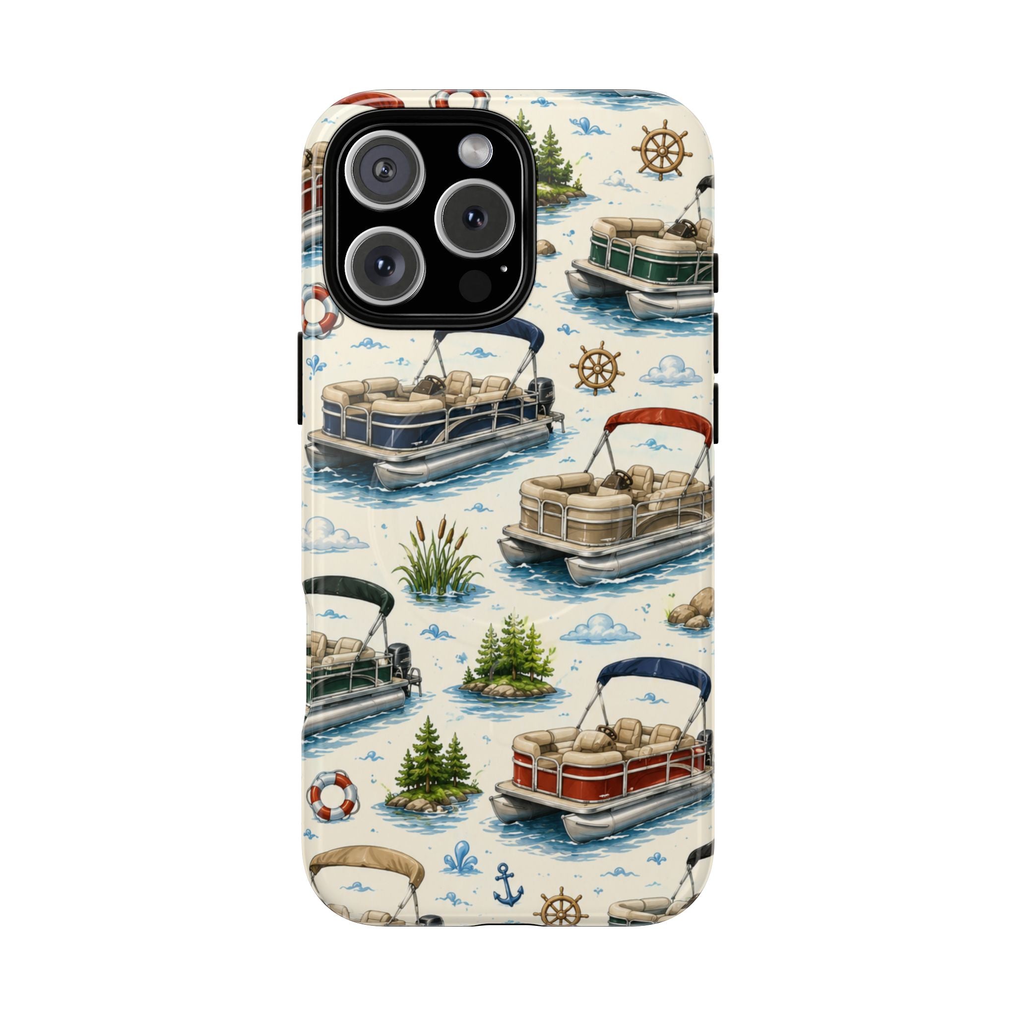 The Pontoon Cabana Club- Tough Magnetic Phone Case