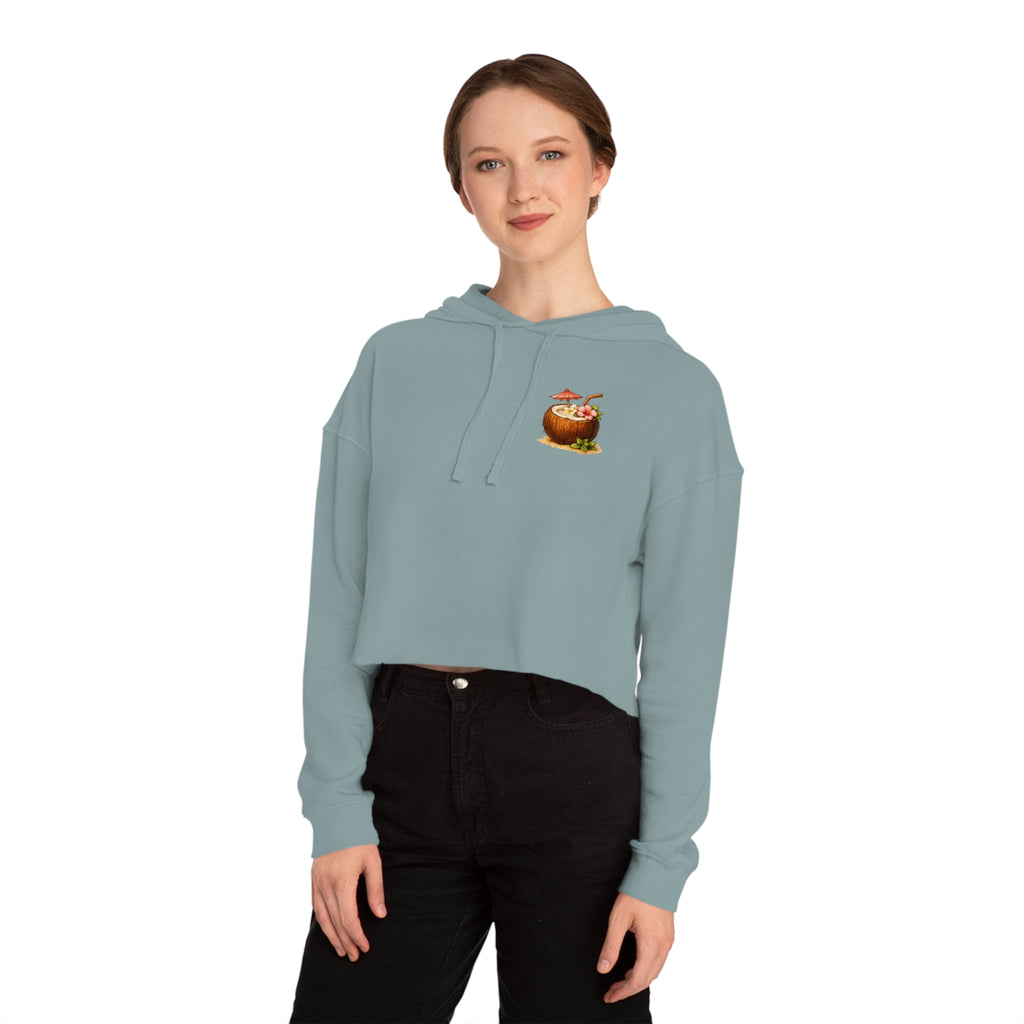 Cabana Cowgirl Cropped Hoodie