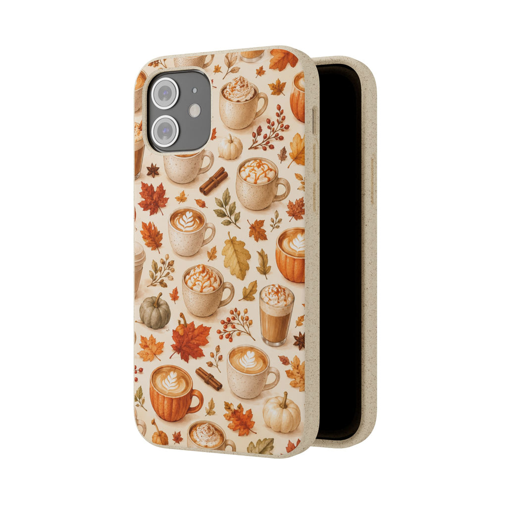 Fall in Love Latte- Eco-Friendly Biodegradable Phone Case
