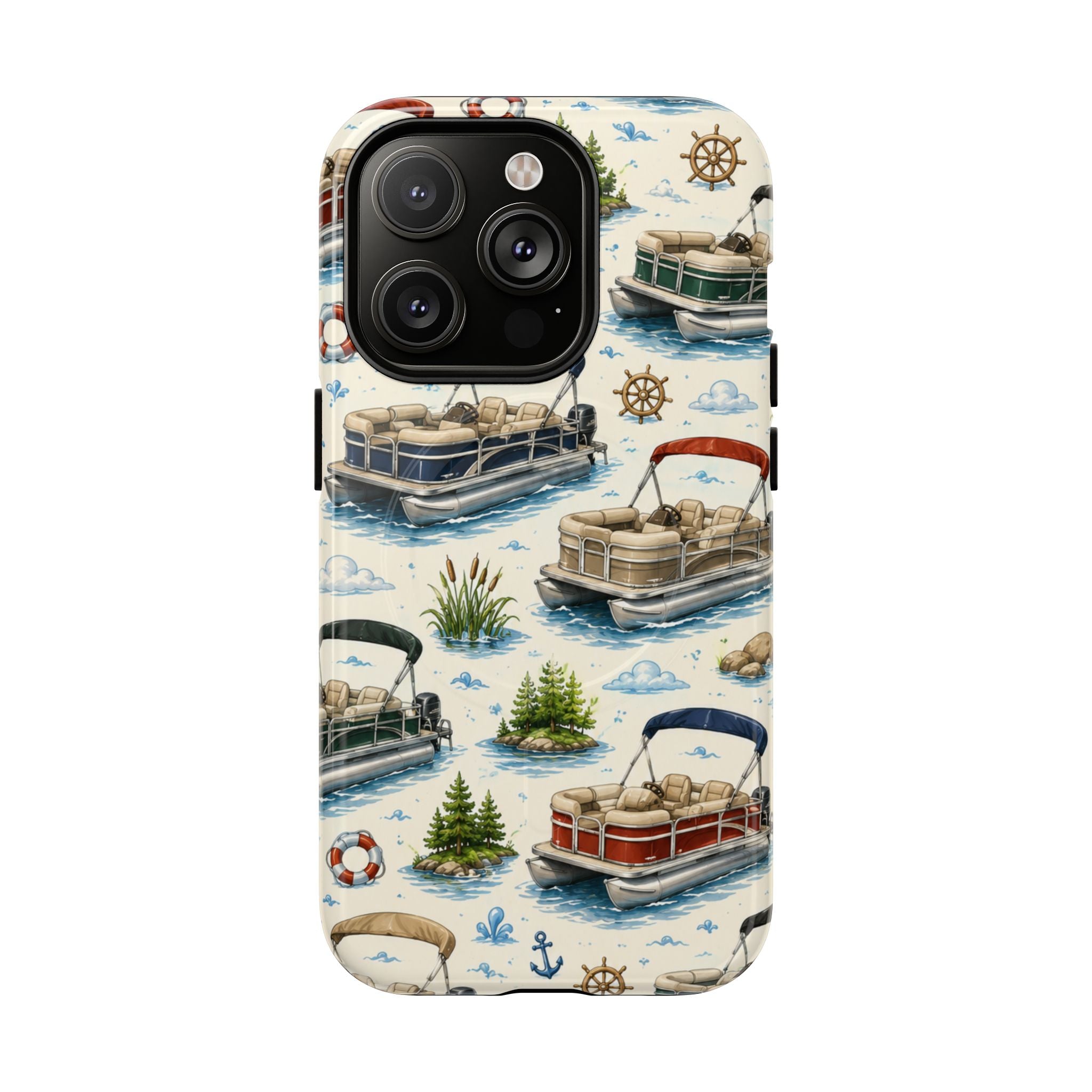 The Pontoon Cabana Club- Tough Magnetic Phone Case