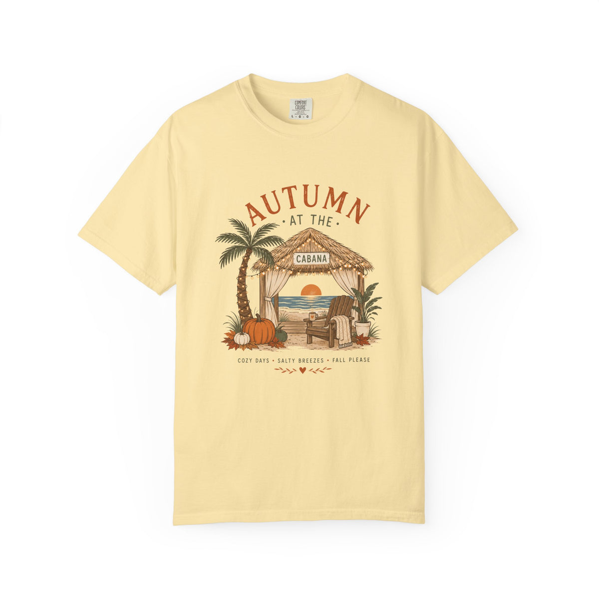 Autumn at the Cabana – Comfort Colors® Tee
