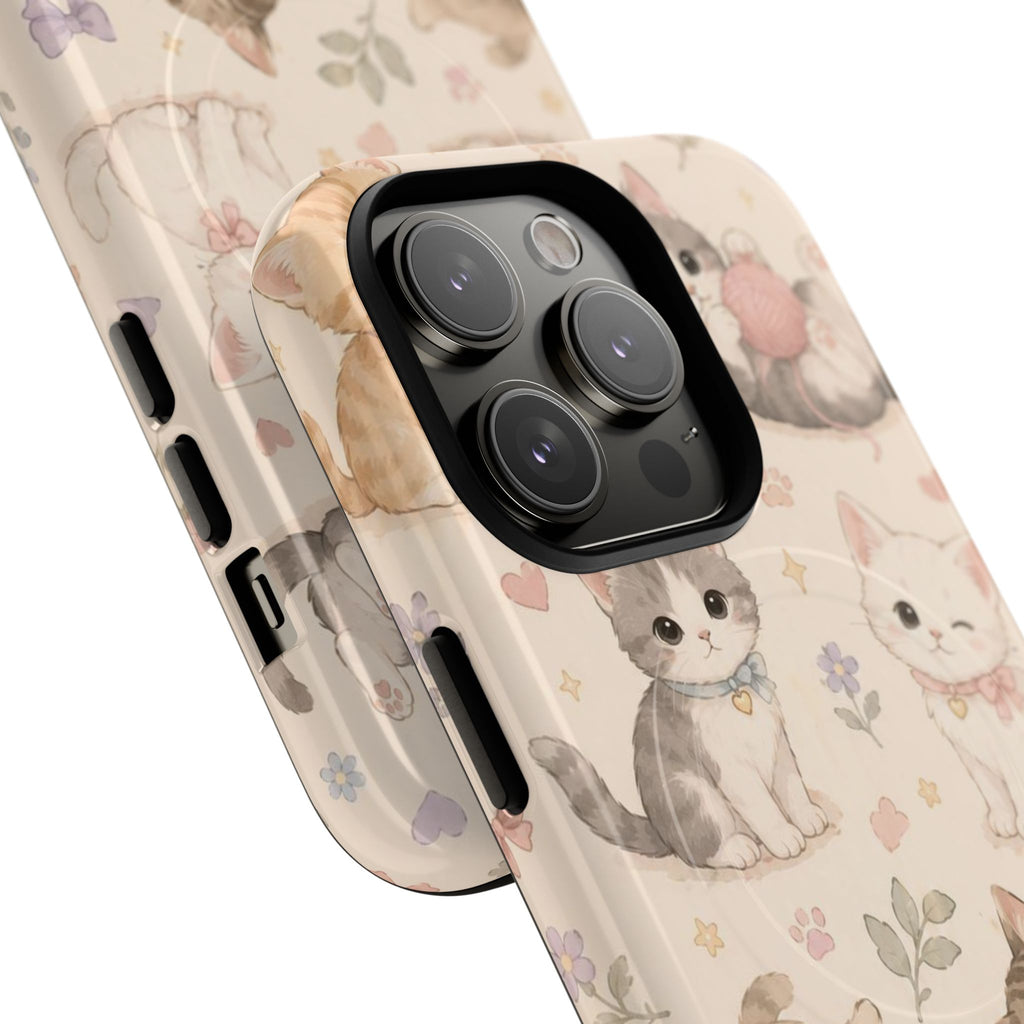 Kitten Cabana Club -Tough Magnetic Phone Case