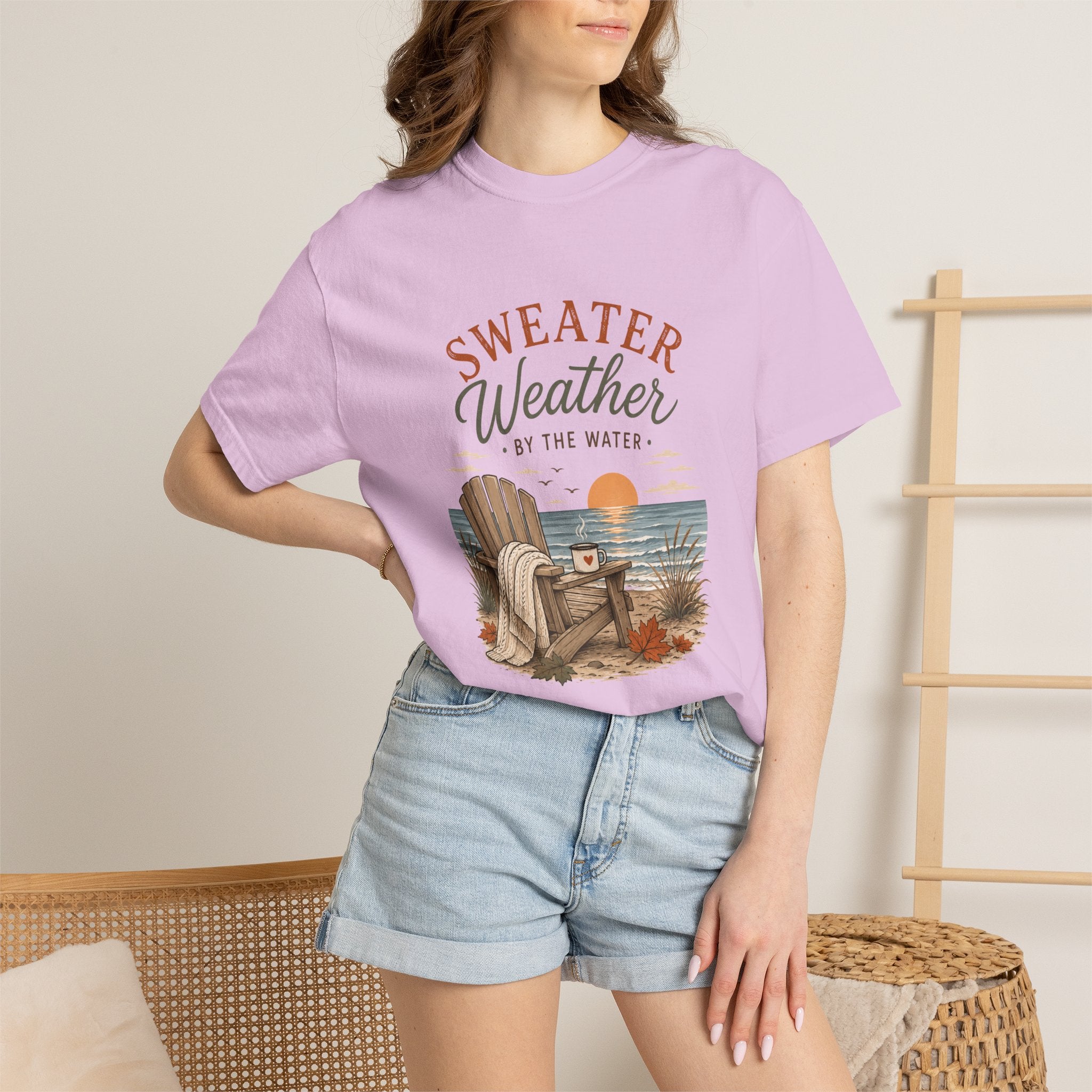 Sweater Weather by the Water – Comfort Colors® Tee