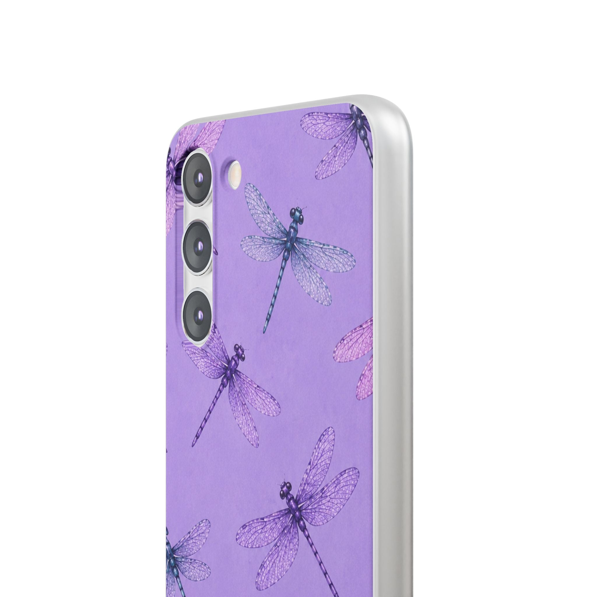 Lavender Dragonfly Dreams-Flexi iPhone & Samsung Phone Case