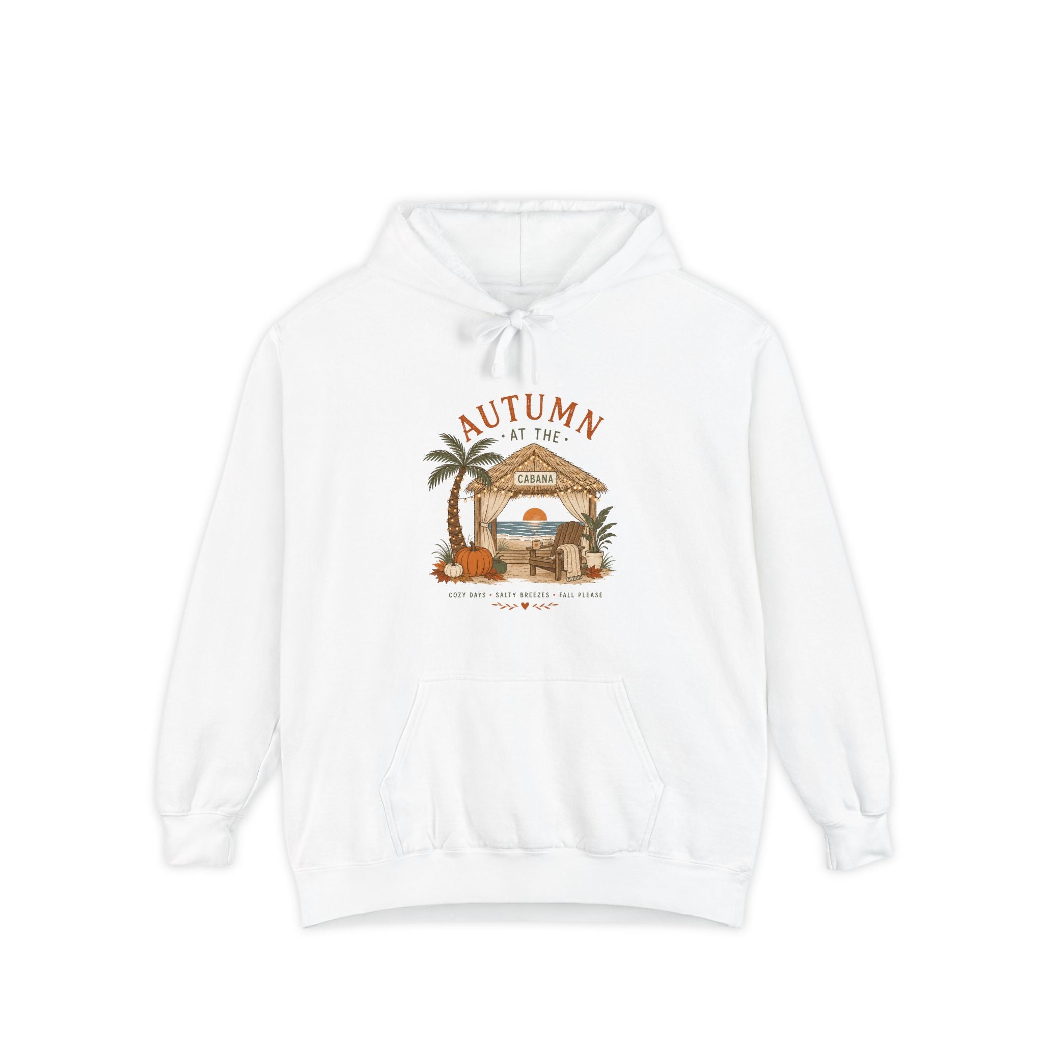 Autumn at the Cabana – Comfort Colors® Hoodie